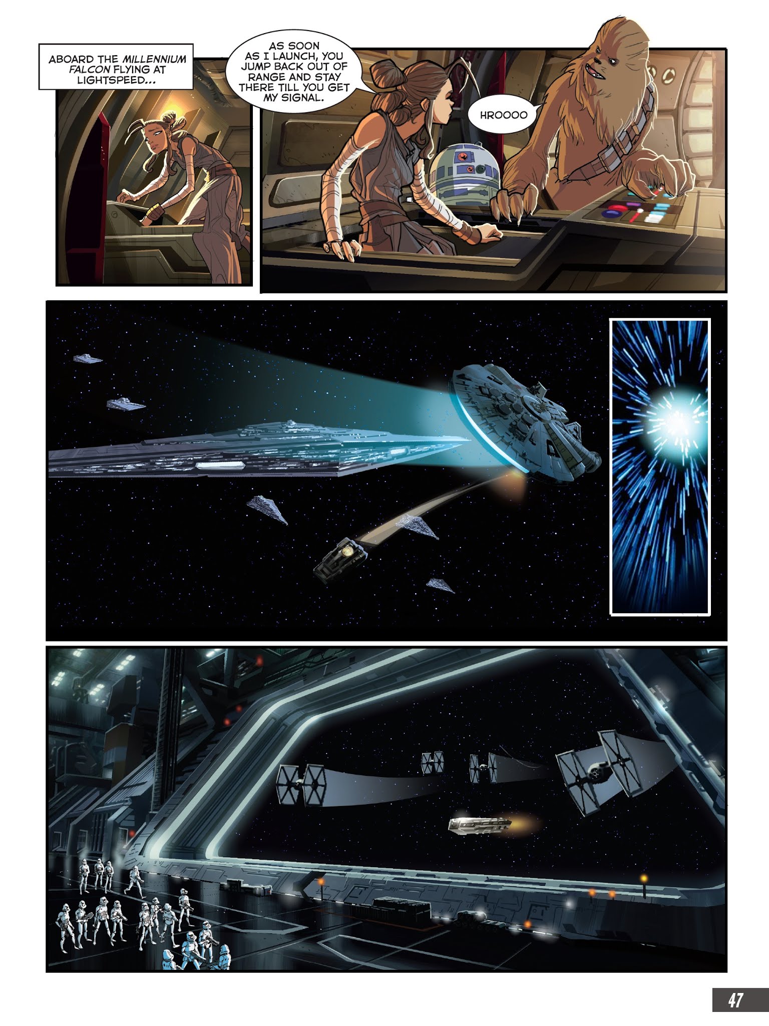 Read online Star Wars: The Last Jedi Graphic Novel Adaptation comic -  Issue # TPB - 49