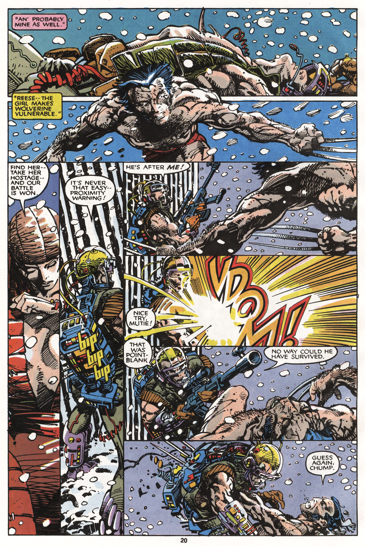 Read online X-Men Classic comic -  Issue #109 - 20