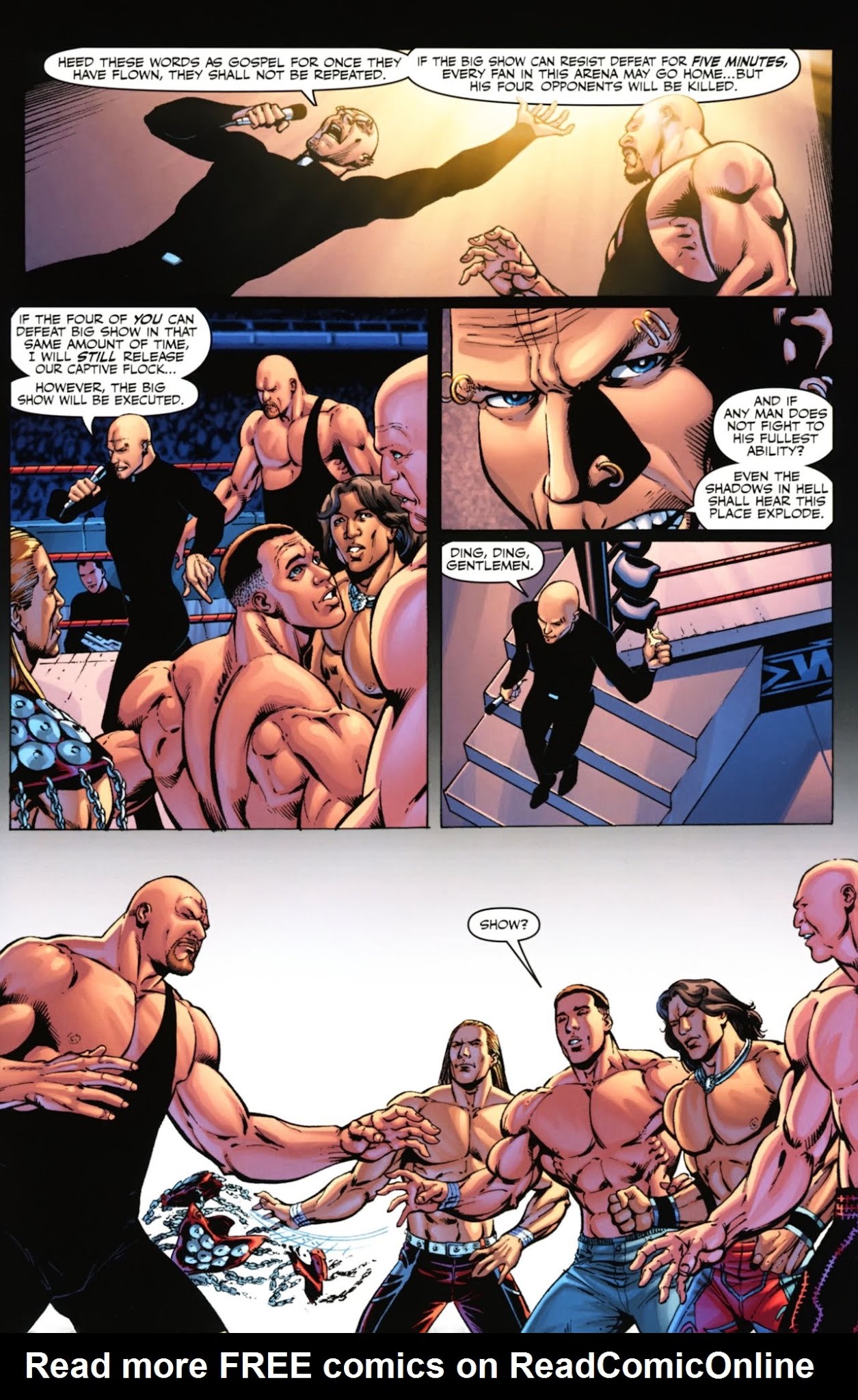 Read online WWE Heroes comic -  Issue #3 - 23