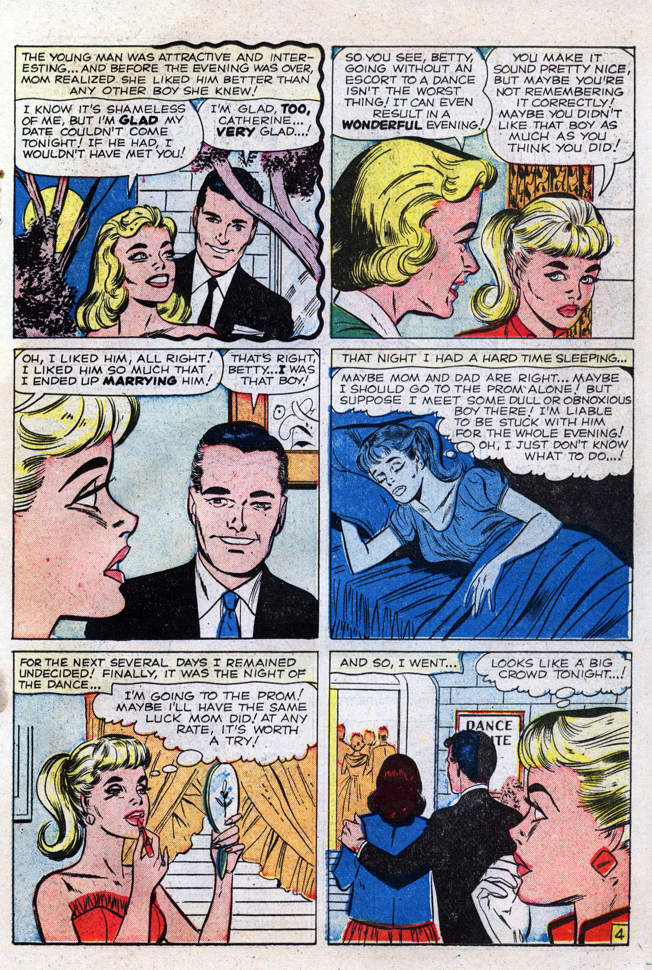 Read online Love Romances comic -  Issue #89 - 23