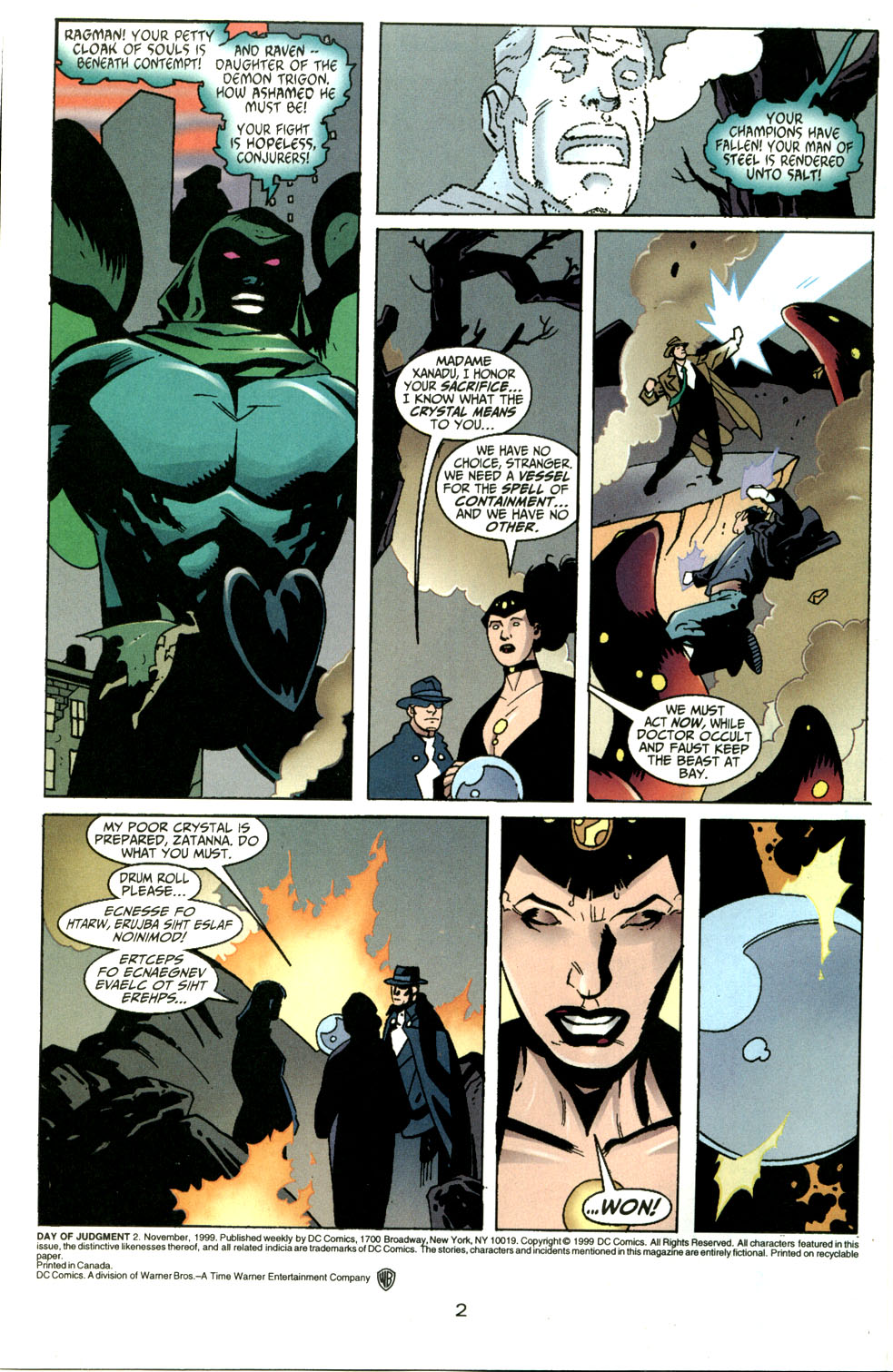 Read online Day of Judgment comic -  Issue #2 - 3