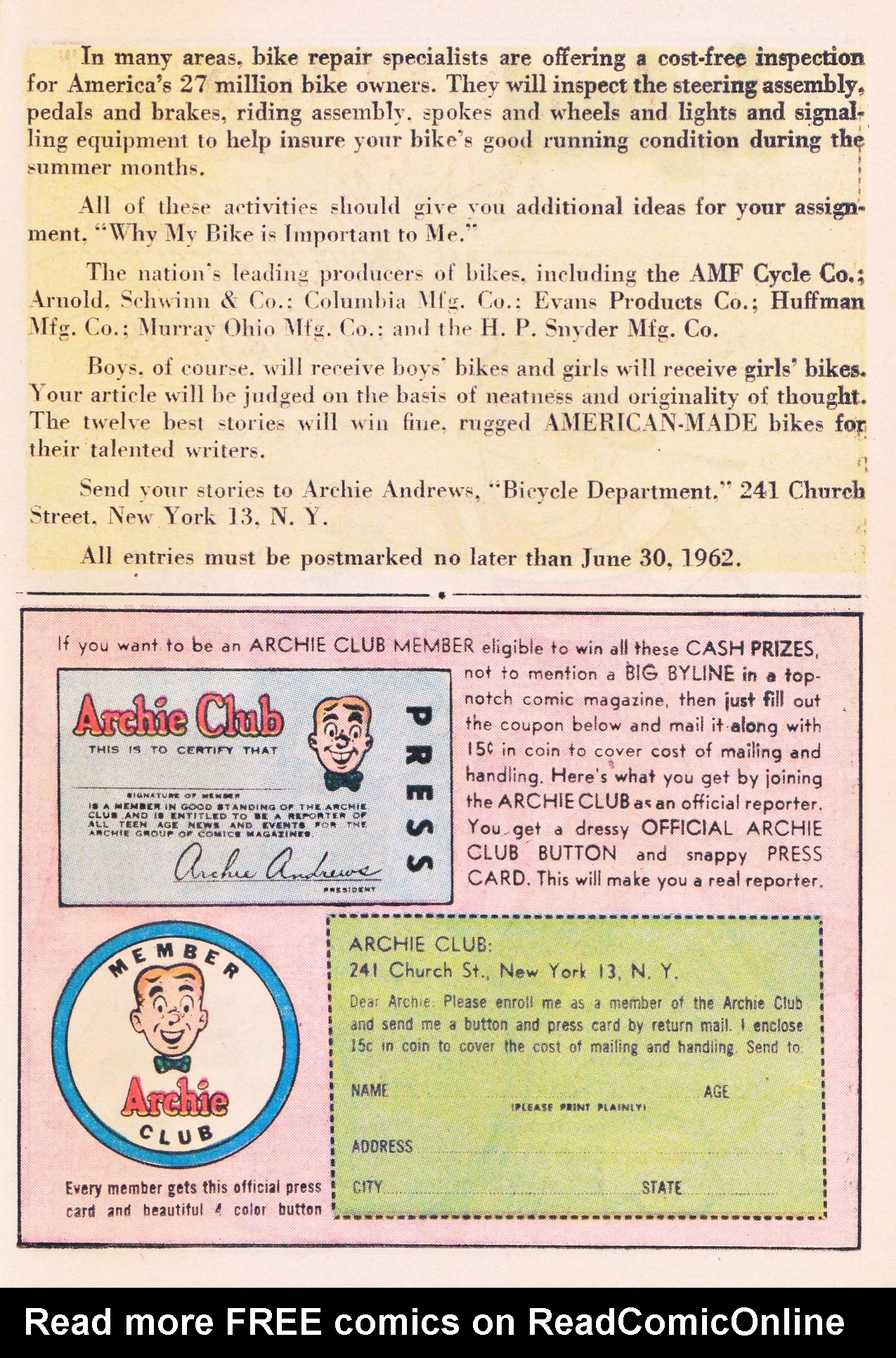 Read online Archie's Pals 'N' Gals (1952) comic -  Issue #20 - 21