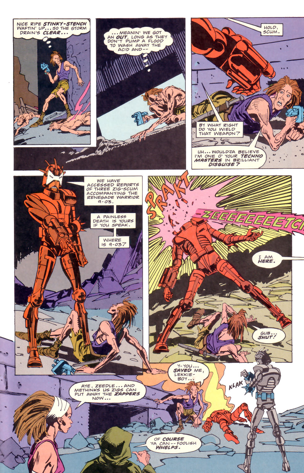 Read online Electric Warrior comic -  Issue #4 - 25