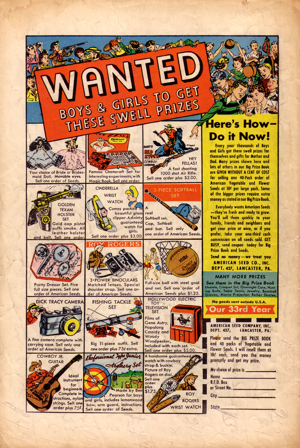 Read online Cowgirl Romances (1950) comic -  Issue #4 - 36