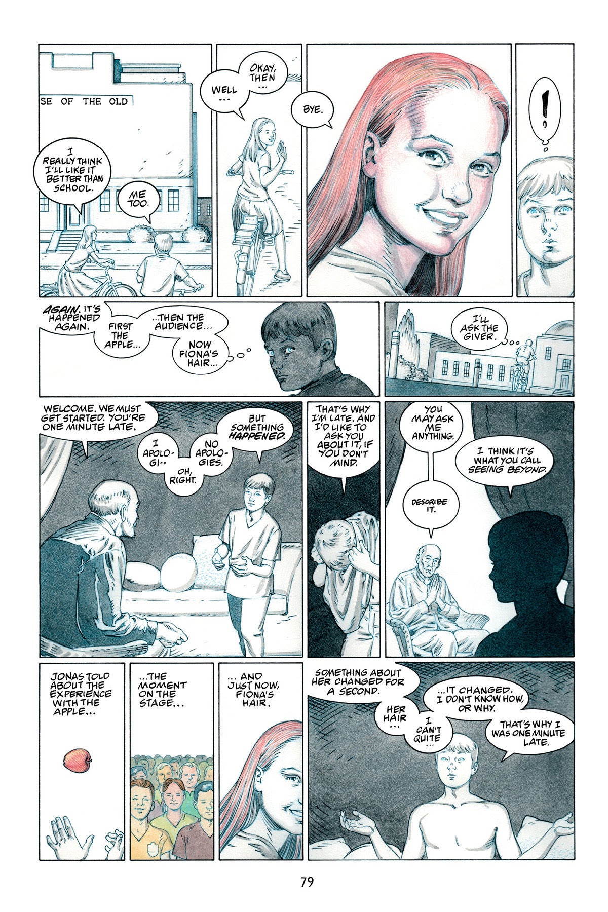 Read online The Giver comic -  Issue # TPB (Part 1) - 83