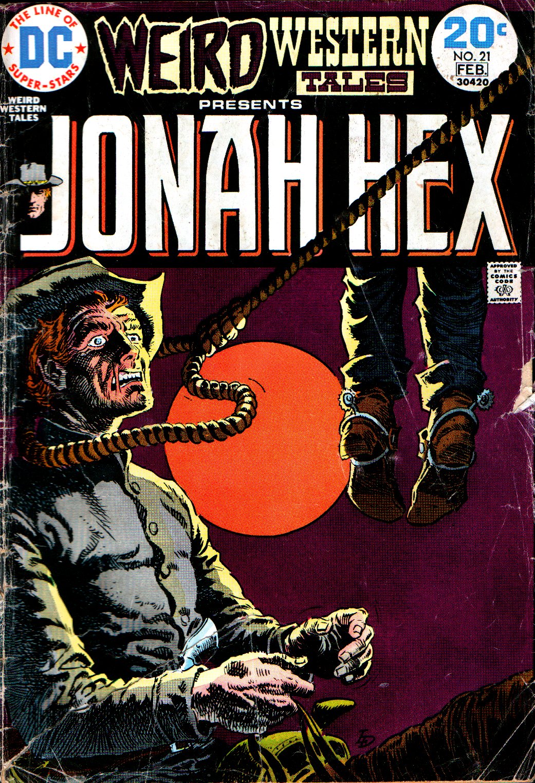 Read online Weird Western Tales (1972) comic -  Issue #21 - 1