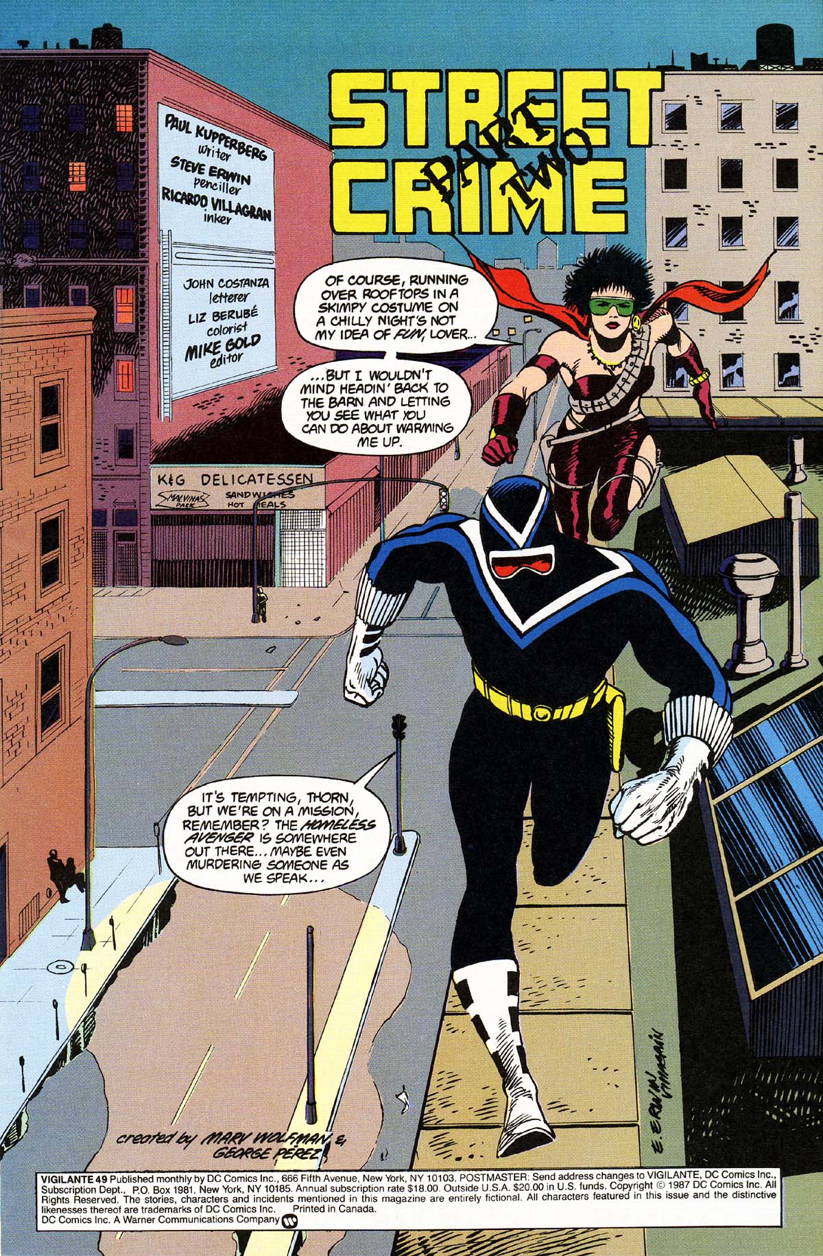 Read online Vigilante (1983) comic -  Issue #49 - 3