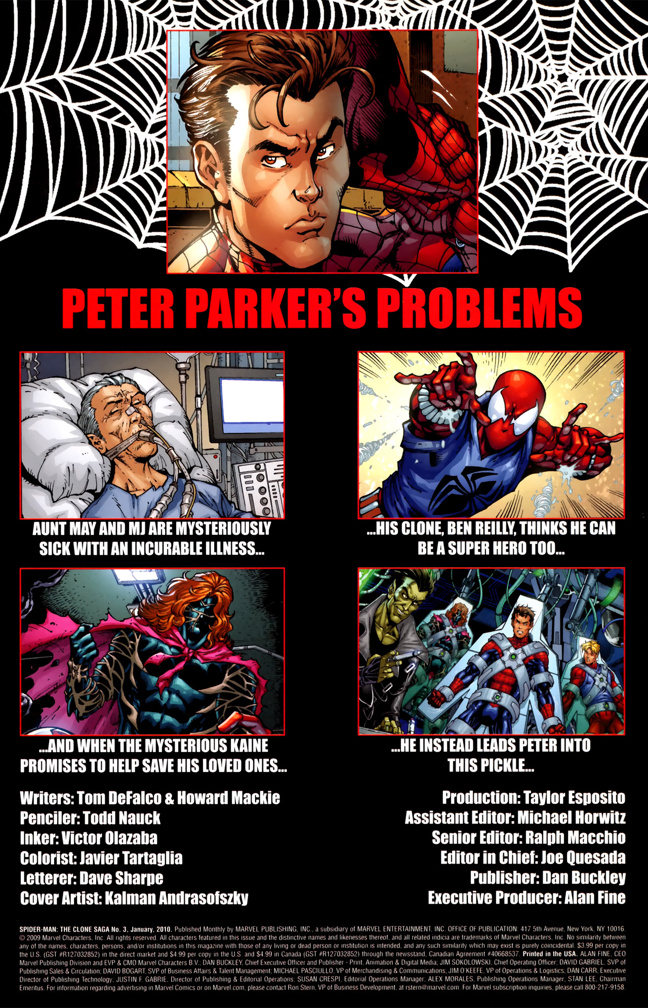 Read online Spider-Man: The Clone Saga comic -  Issue #3 - 2
