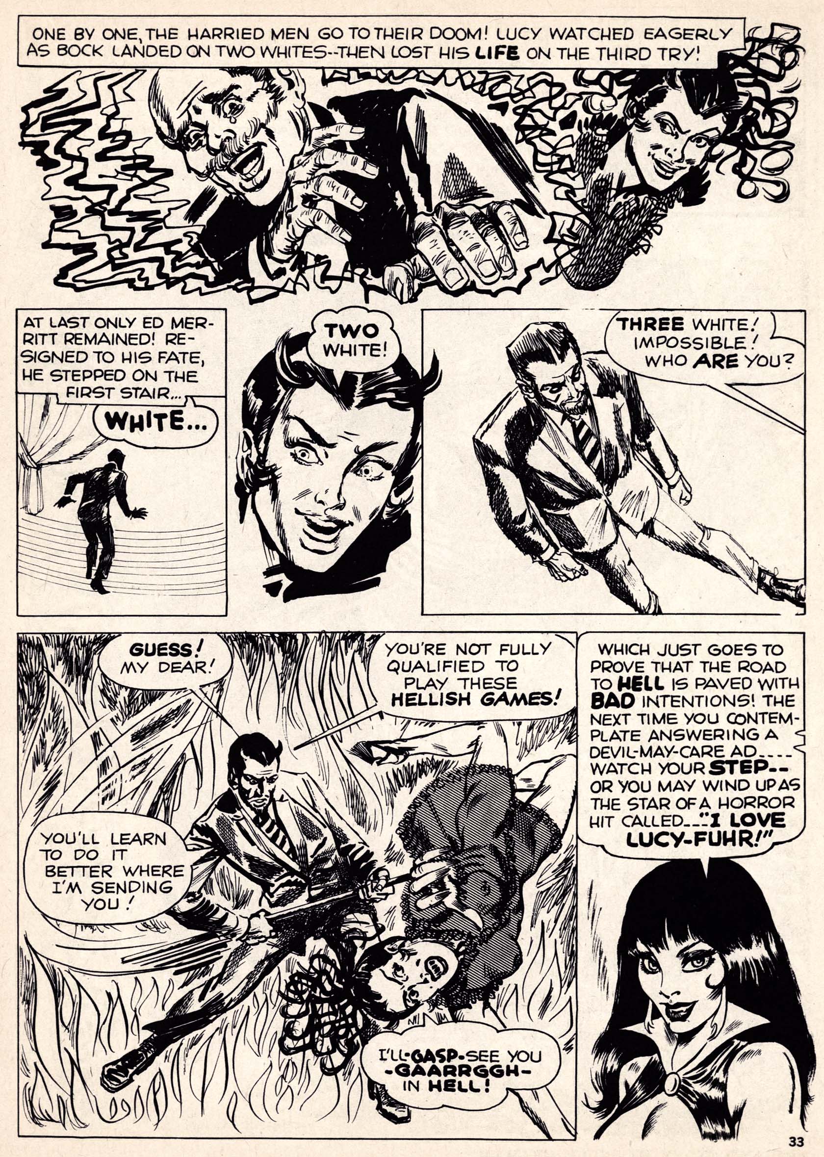 Read online Vampirella (1969) comic -  Issue #3 - 33