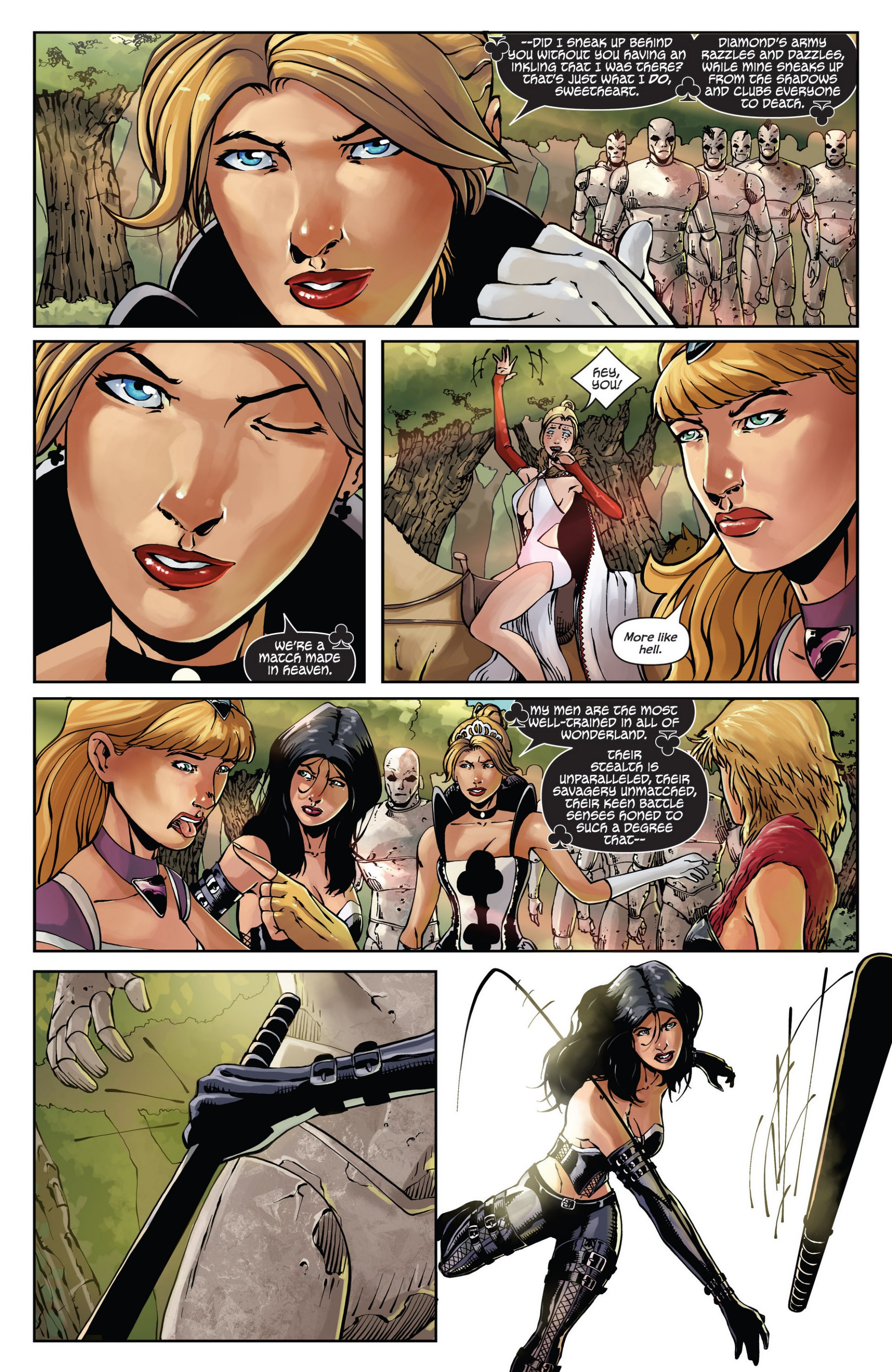 Read online Grimm Fairy Tales presents Wonderland comic -  Issue #24 - 10