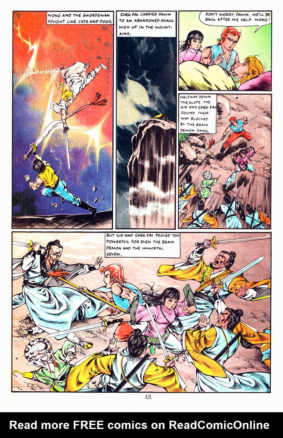 Read online Jademan Kung-Fu Special comic -  Issue # Full - 35