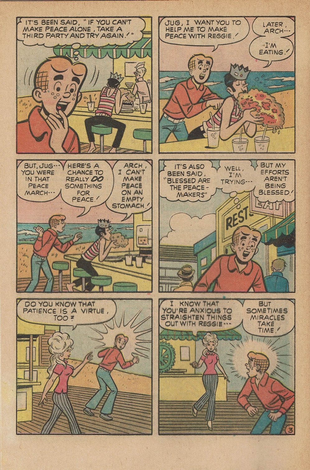 Read online Reggie and Me (1966) comic -  Issue #58 - 20