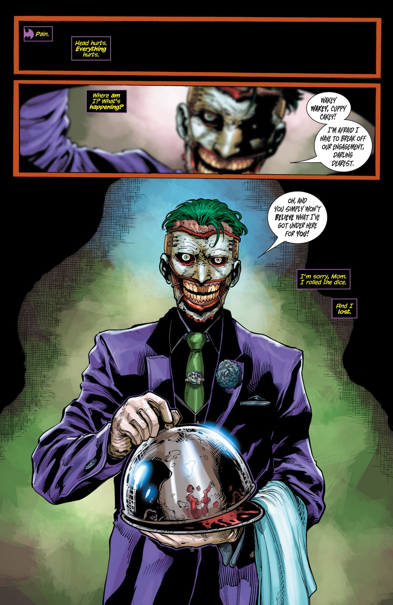 Read online The Joker: Death of the Family comic -  Issue # TPB - 195