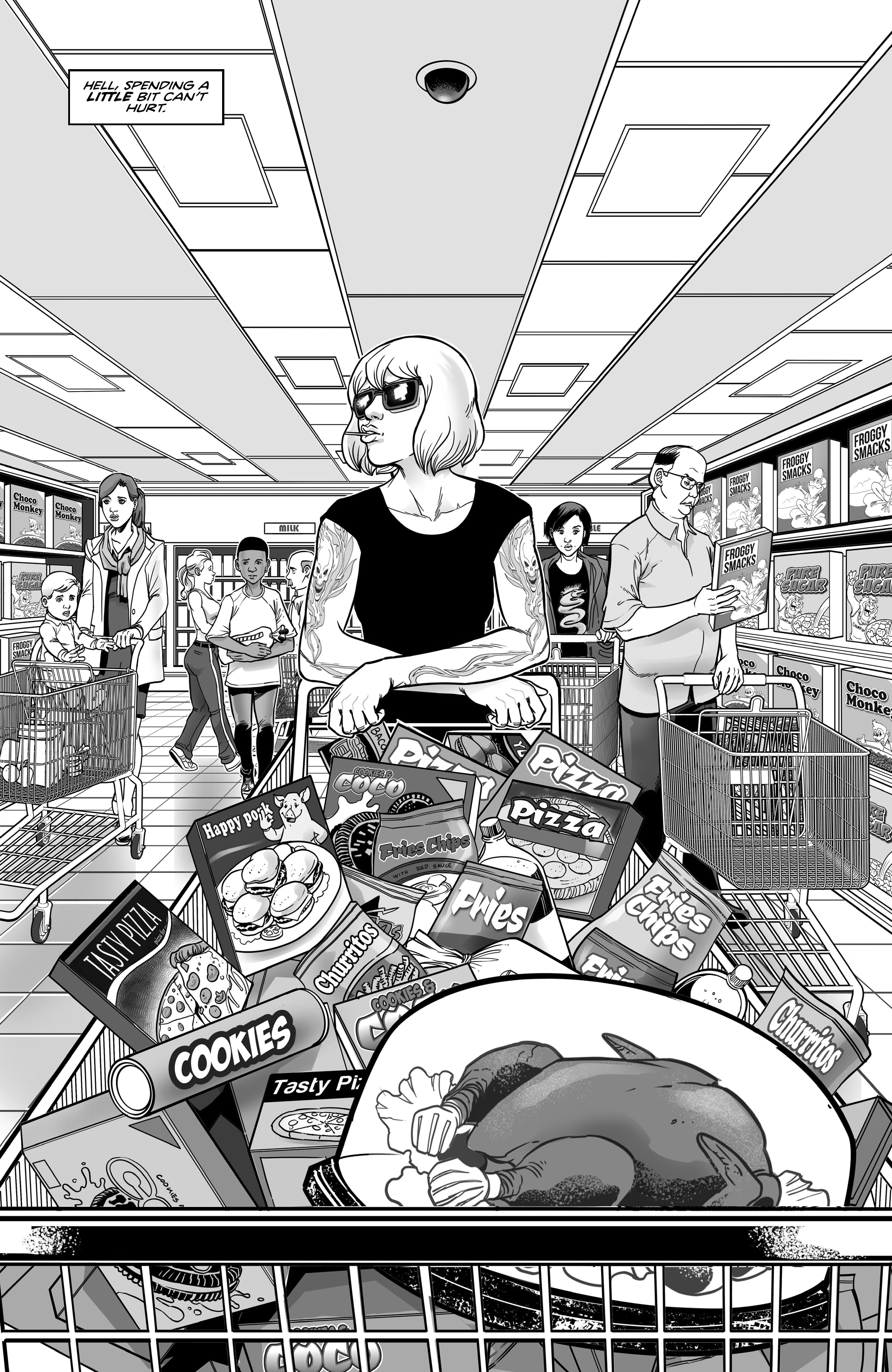 Read online Gangster Ass Barista comic -  Issue #1 - 15