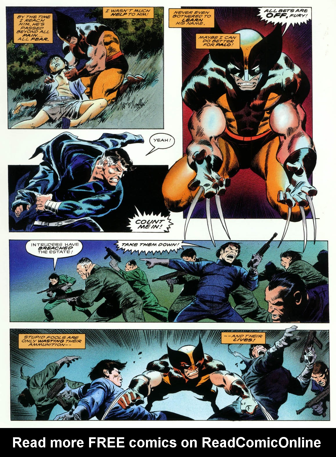 Read online Marvel Graphic Novel comic - Issue #67 - Wolverine - Bloody ...