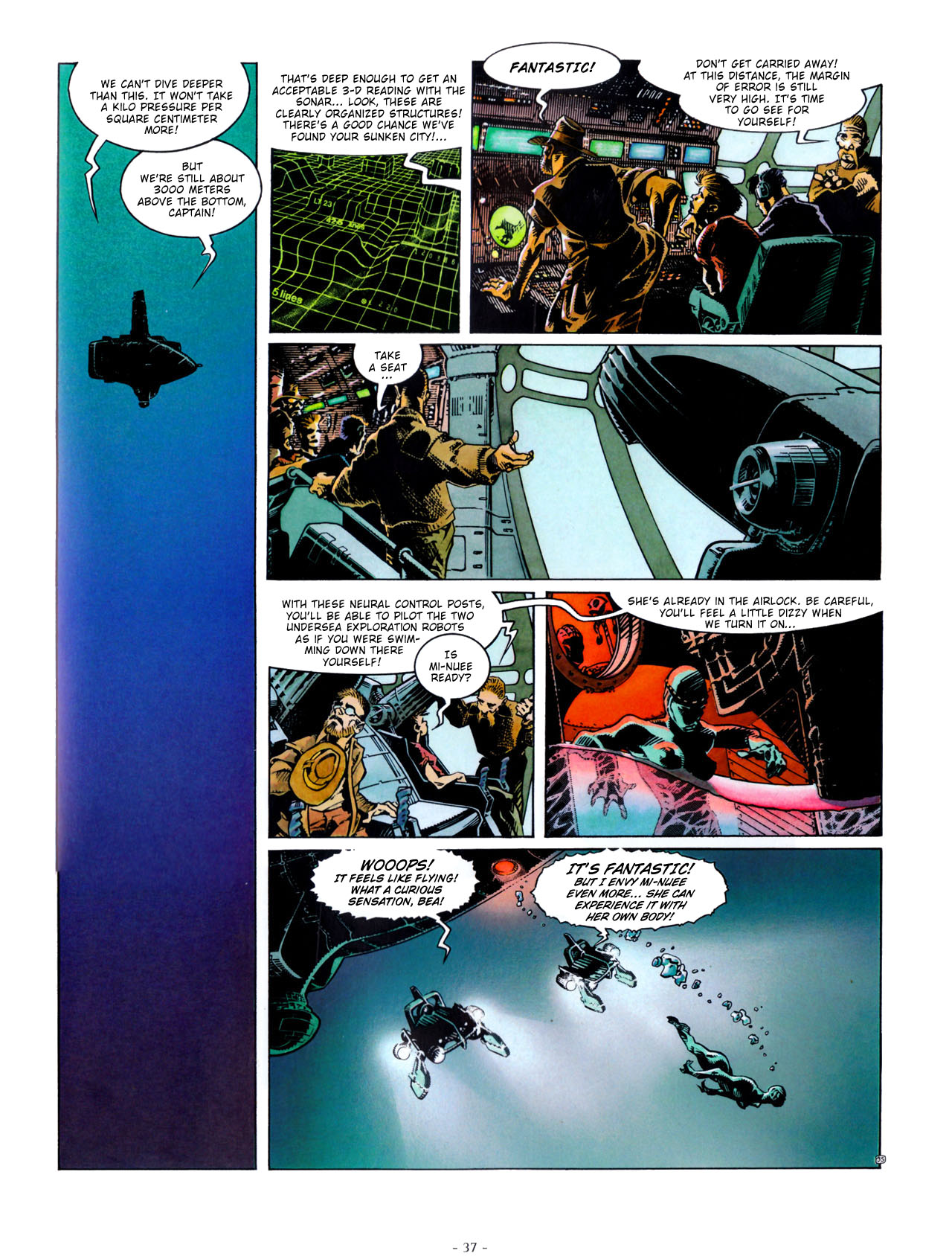 Read online Aquablue comic -  Issue #3 - 38