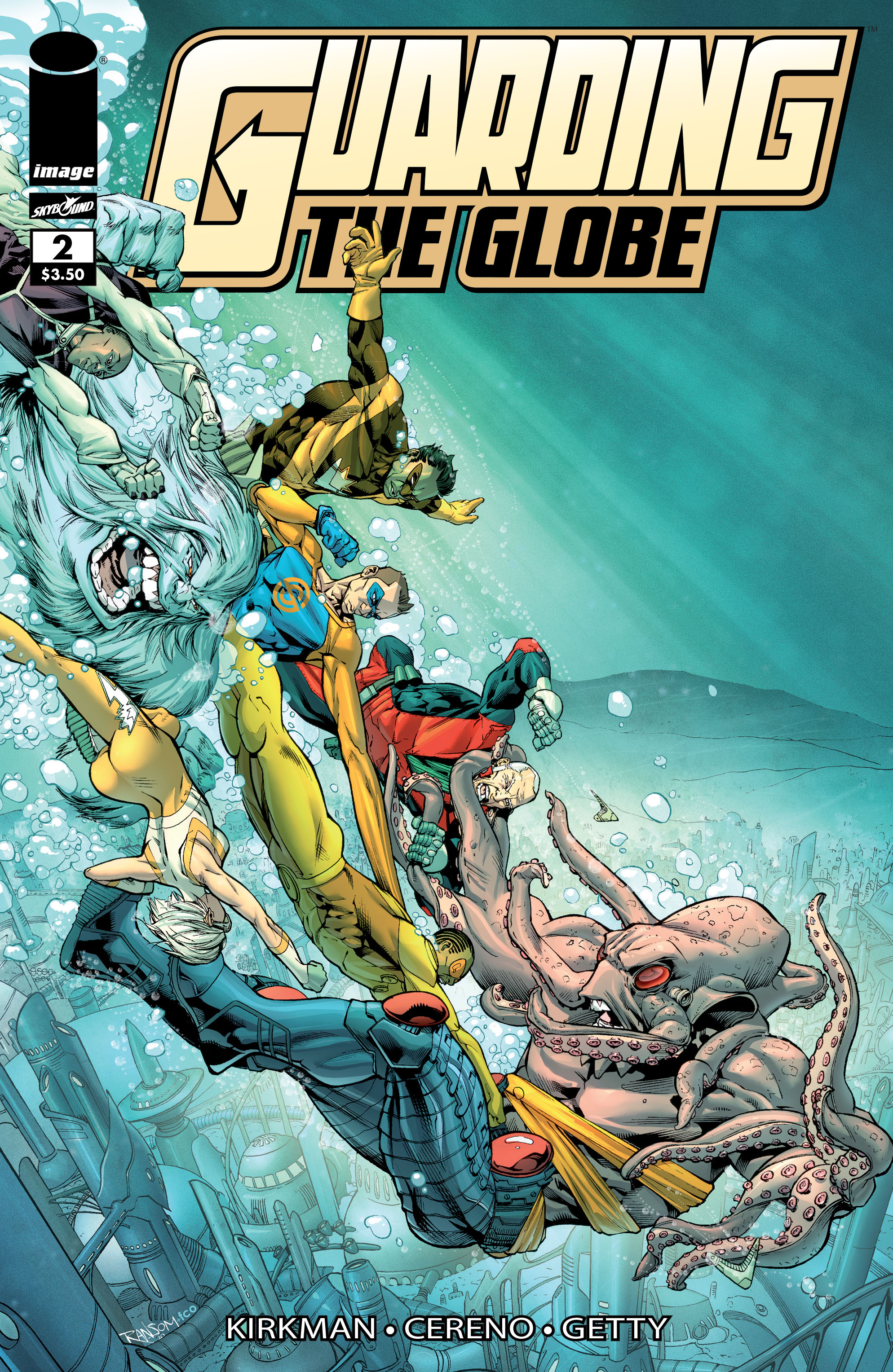 Read online Guarding the Globe (2010) comic -  Issue #2 - 1