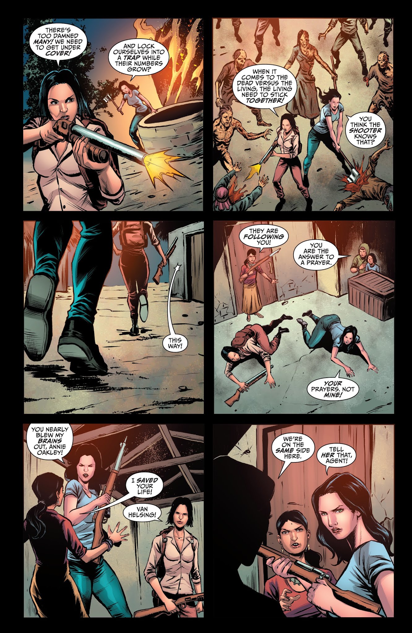 Read online Van Helsing: Sword of Heaven comic -  Issue #3 - 15