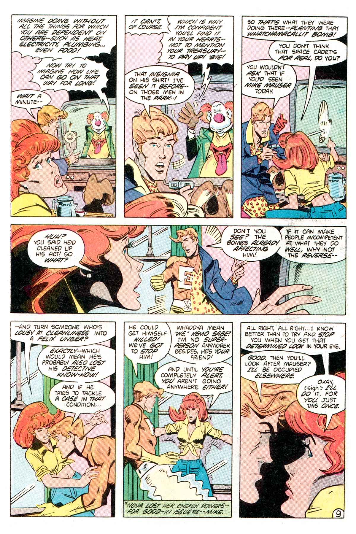 Read online E-Man (1983) comic -  Issue #5 - 11