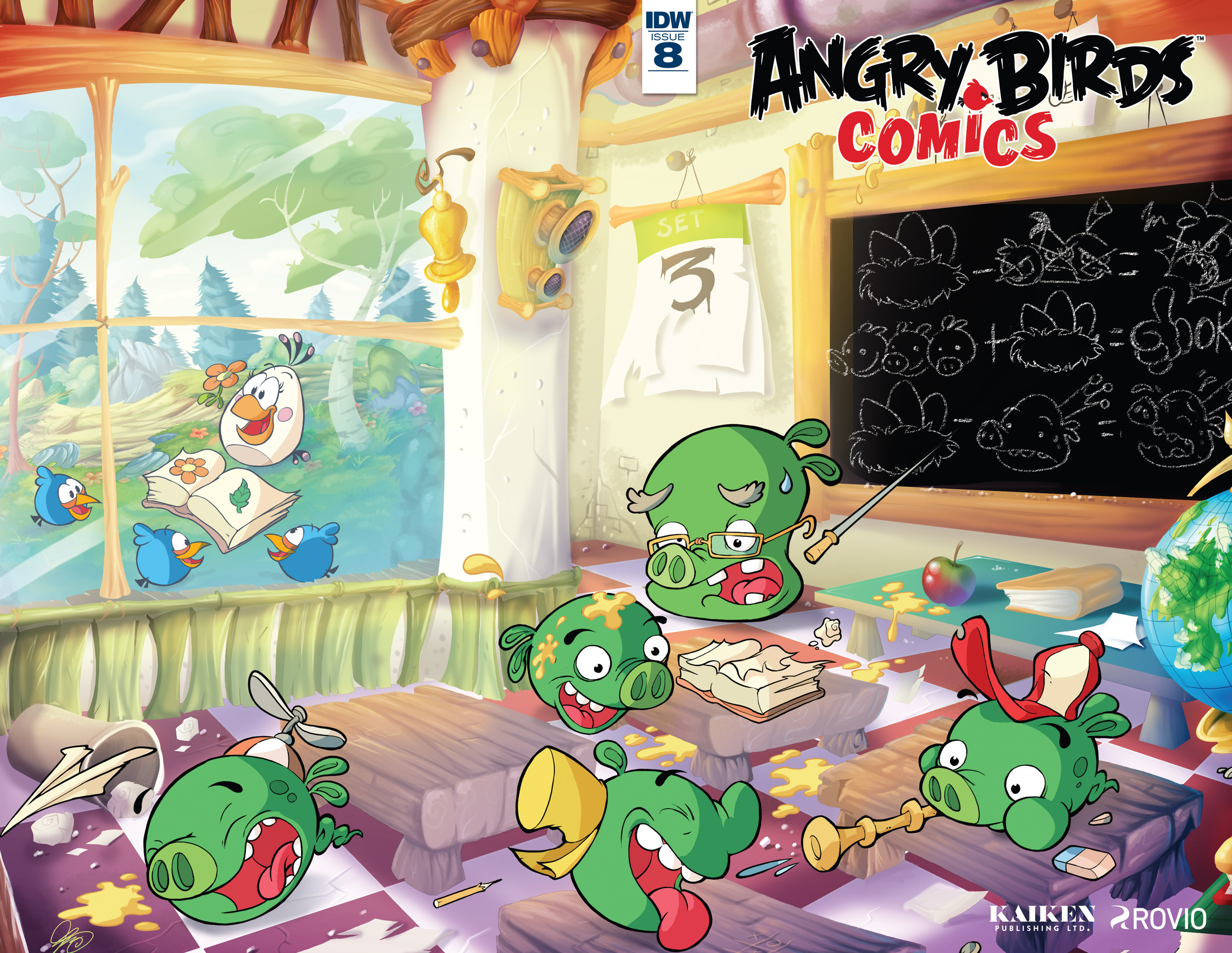 Read online Angry Birds Comics (2016) comic -  Issue #8 - 1
