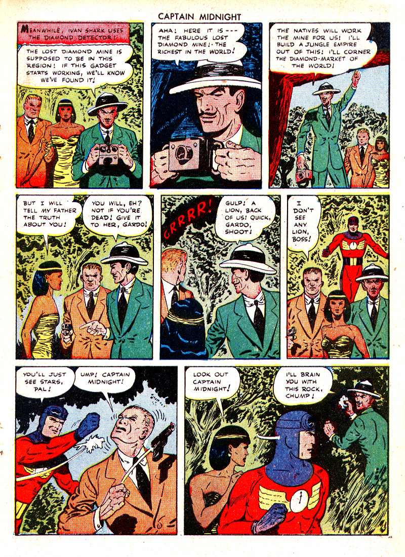 Read online Captain Midnight (1942) comic -  Issue #38 - 18