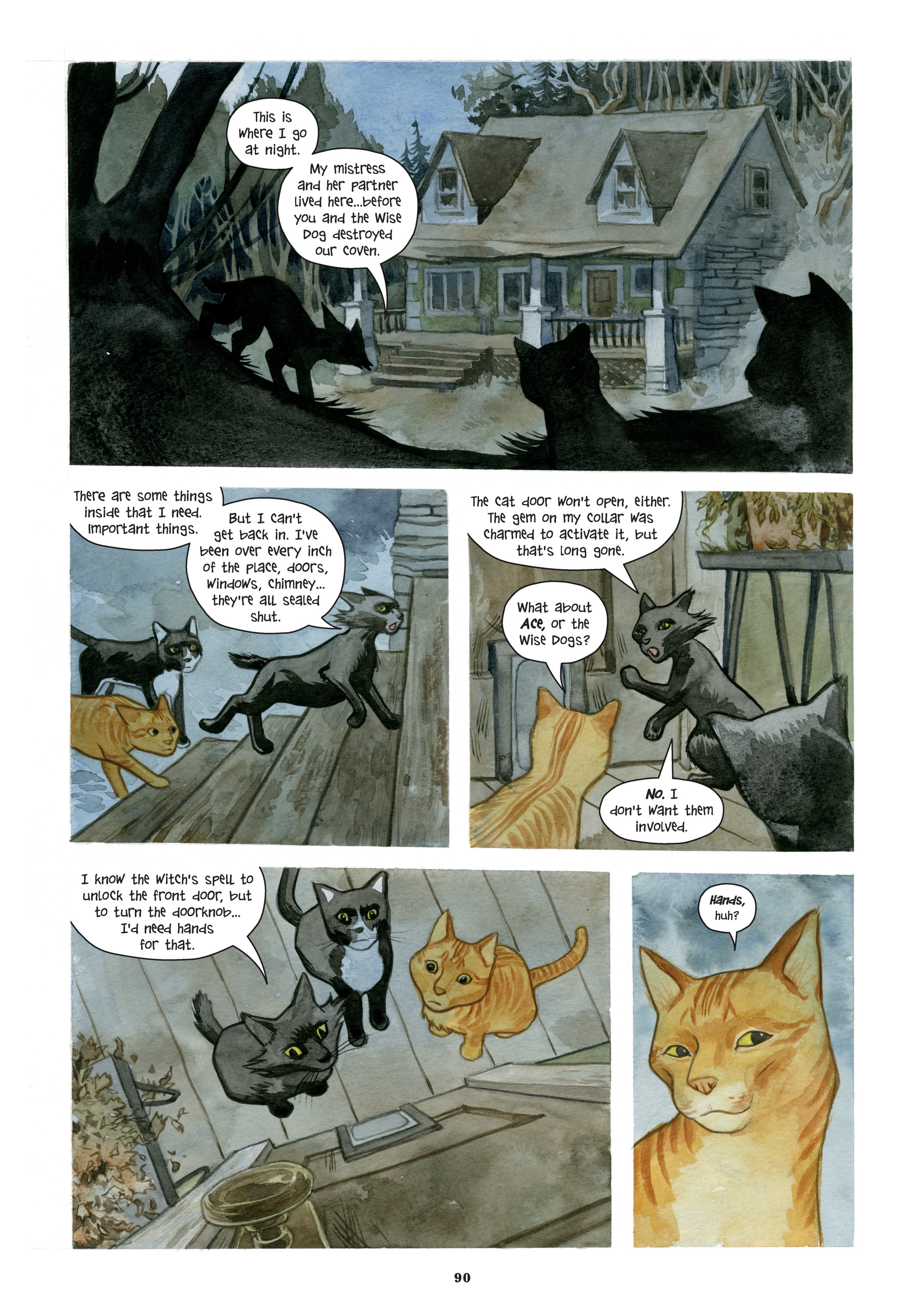 Read online Beasts of Burden: Neighborhood Watch (2019) comic -  Issue # TPB (Part 1) - 89