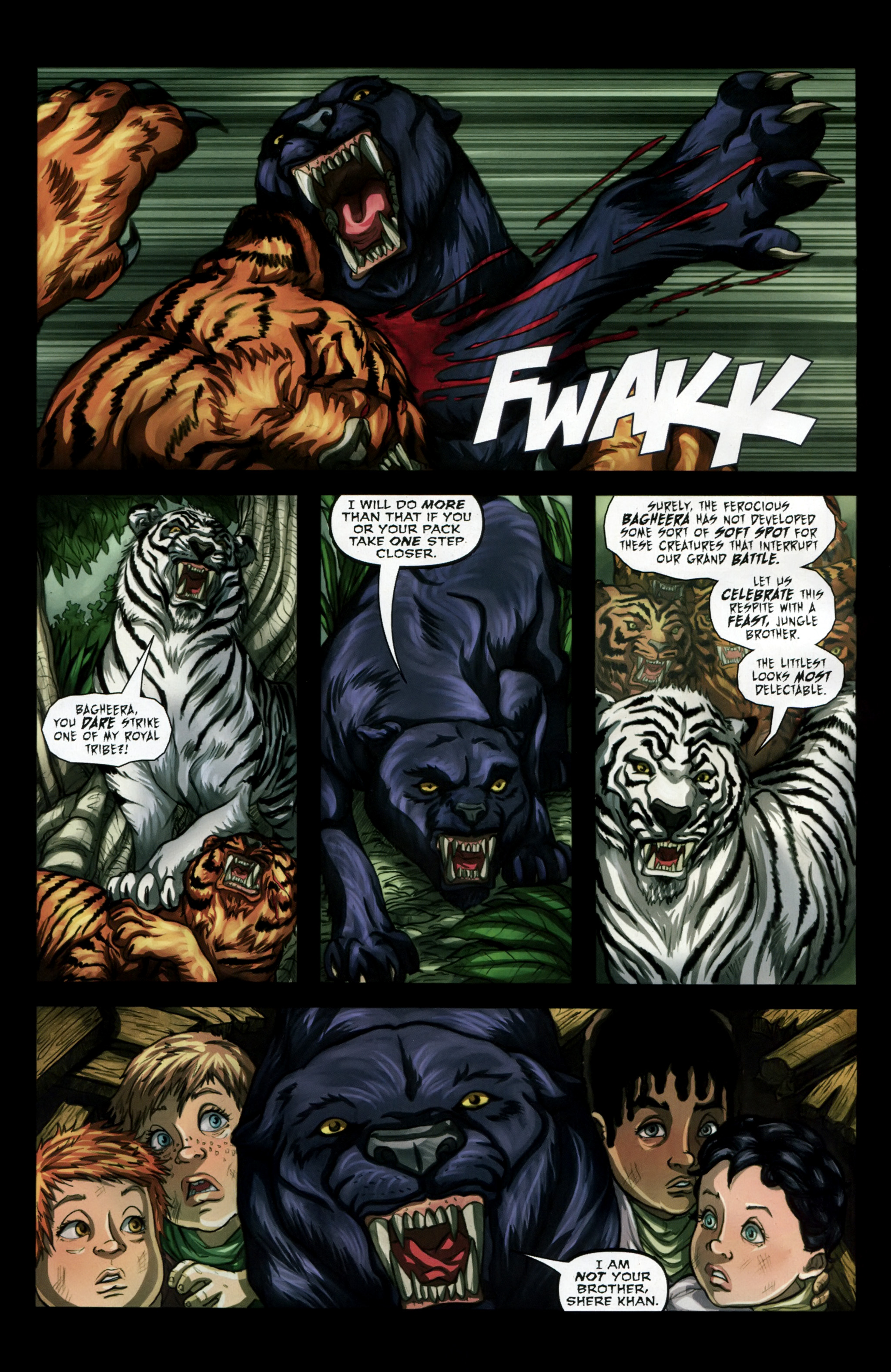 Read online Grimm Fairy Tales presents The Jungle Book comic -  Issue #1 - 13