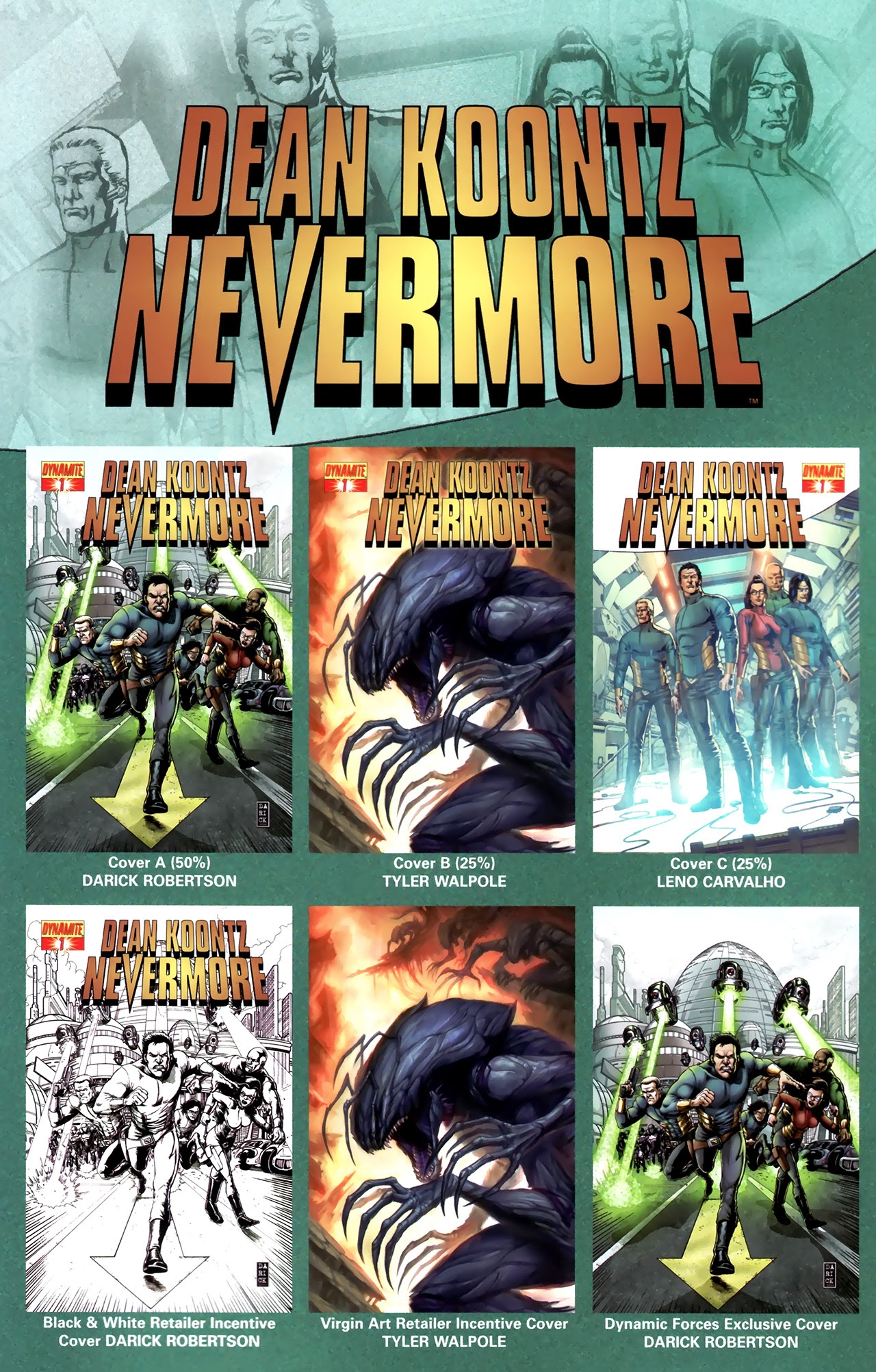 Read online Dean Koontz's Nevermore comic -  Issue #1 - 34