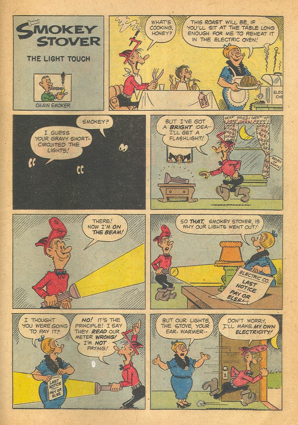 Read online Four Color Comics comic -  Issue #827 - 19