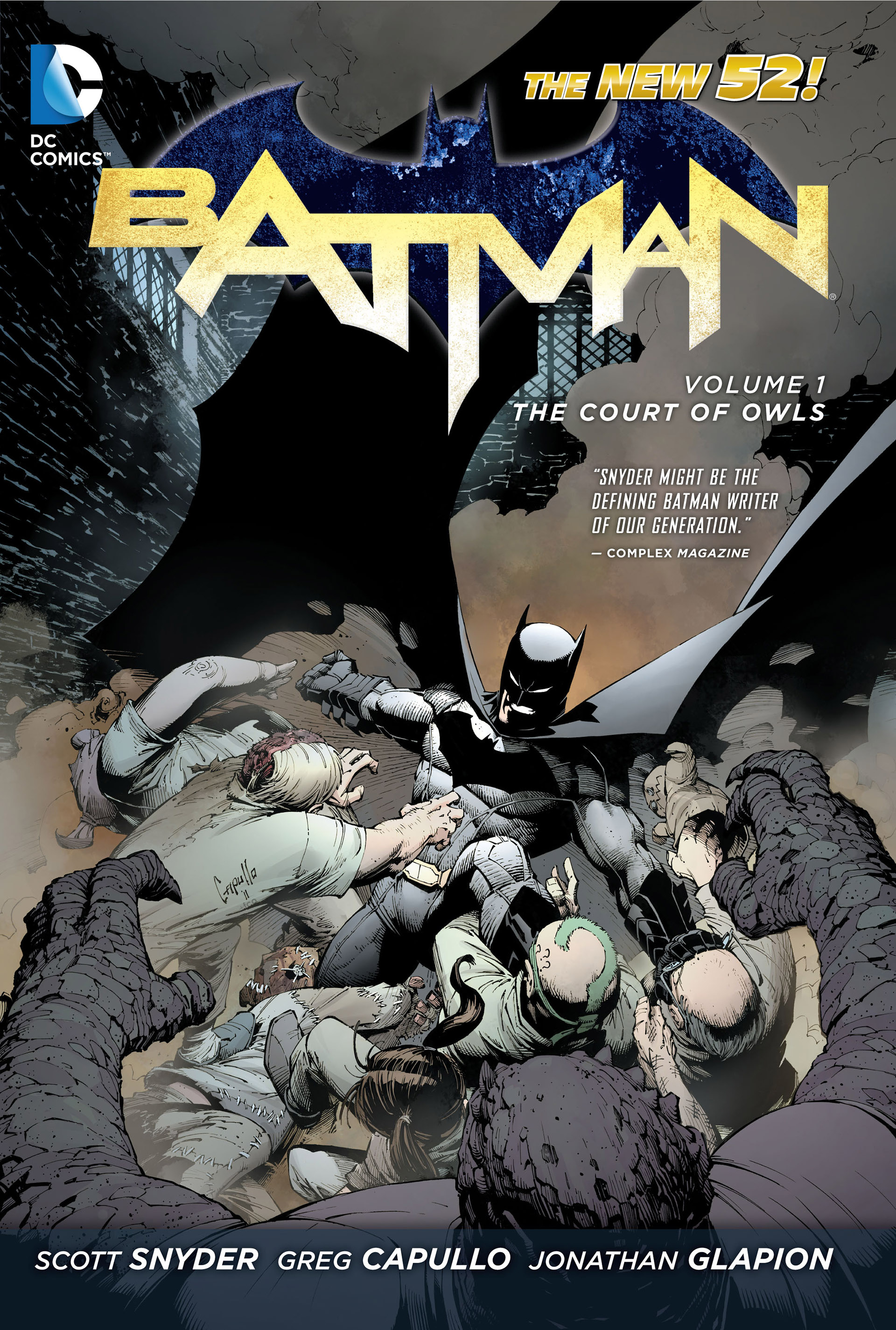 Read online Batman: The Court of Owls comic -  Issue # TPB (Part 1) - 1