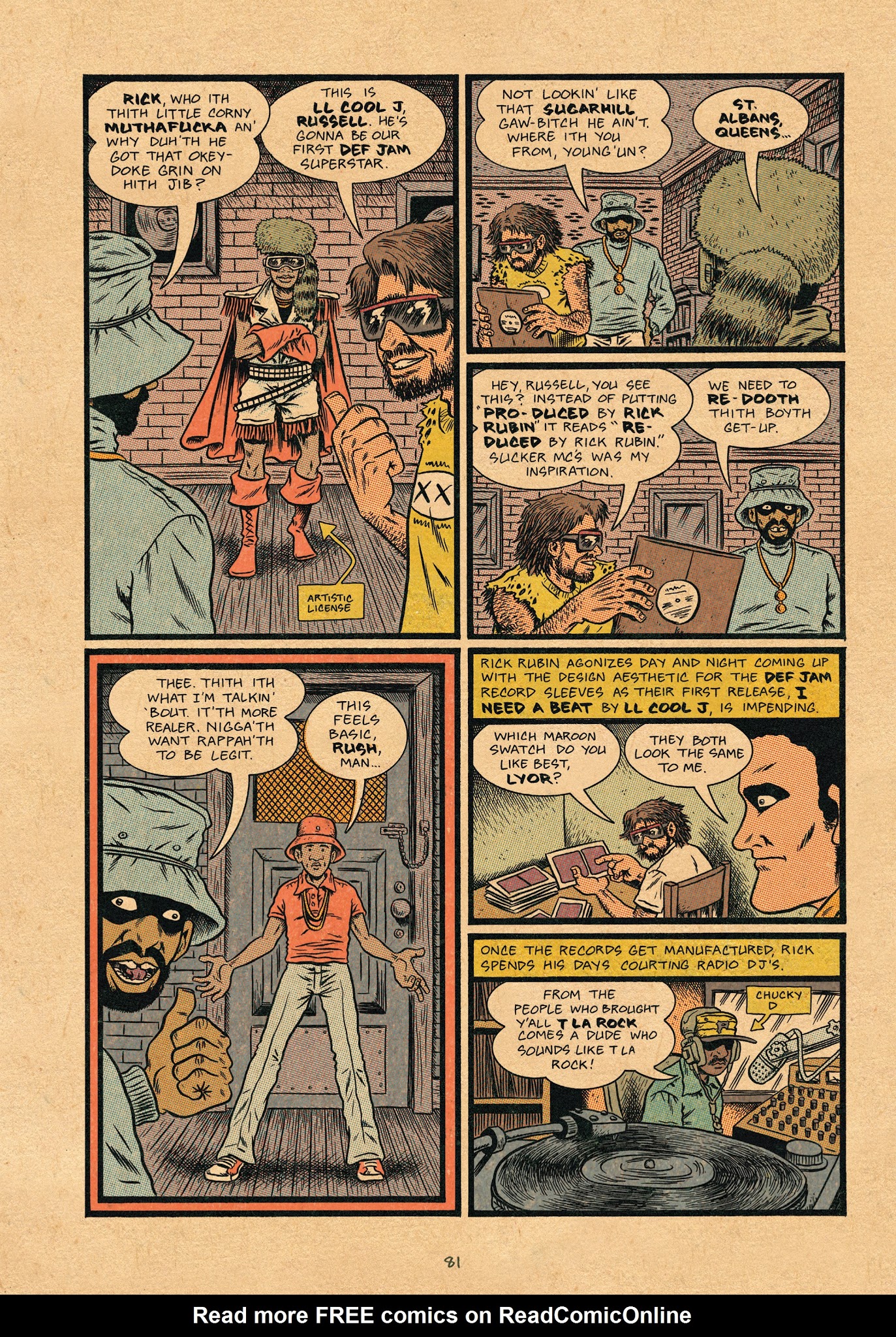 Read online Hip Hop Family Tree (2013) comic -  Issue # TPB 3 - 83