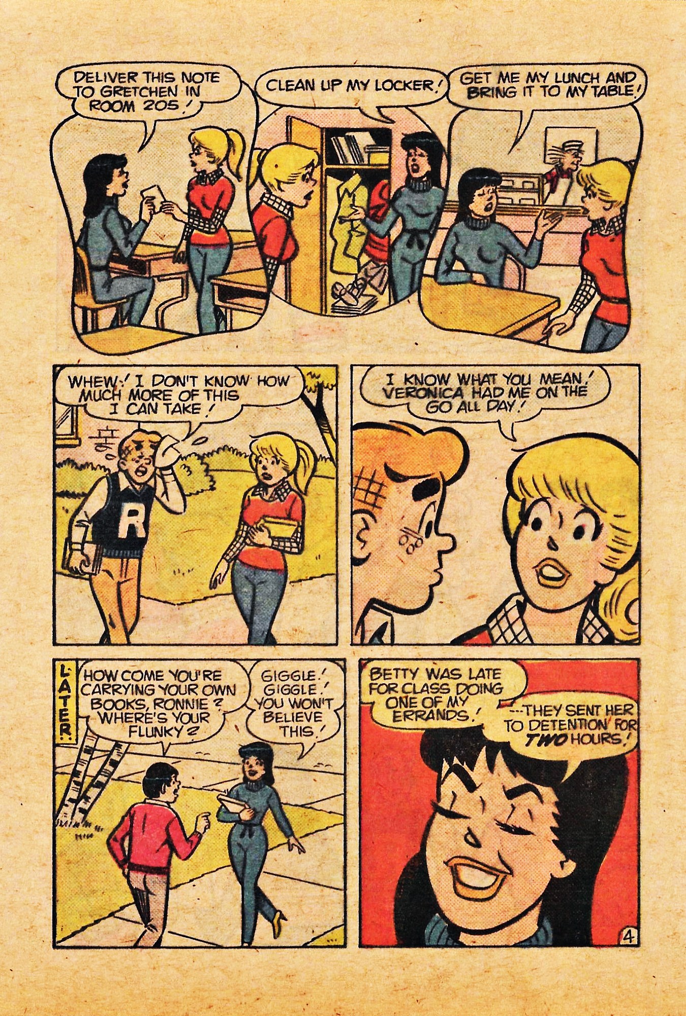 Read online Betty and Veronica Digest Magazine comic -  Issue #30 - 128