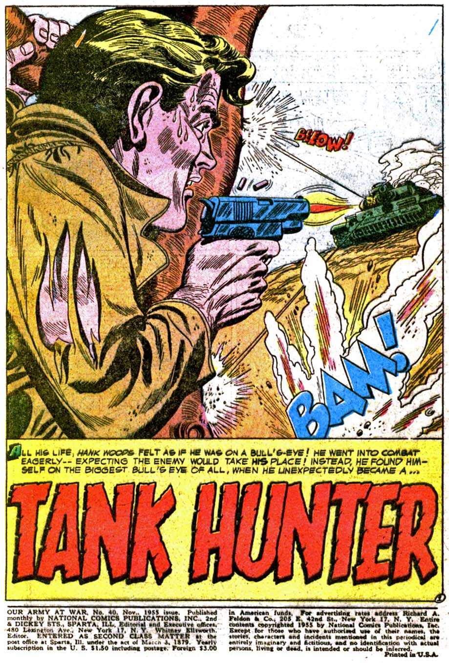 Read online Our Army at War (1952) comic -  Issue #40 - 3
