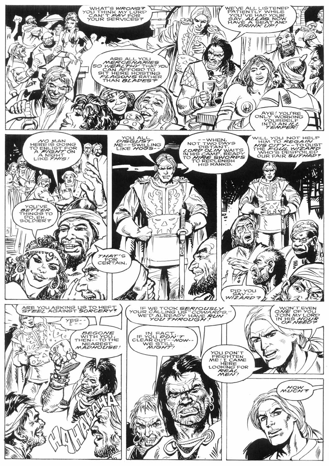 Read online The Savage Sword Of Conan comic -  Issue #230 - 27