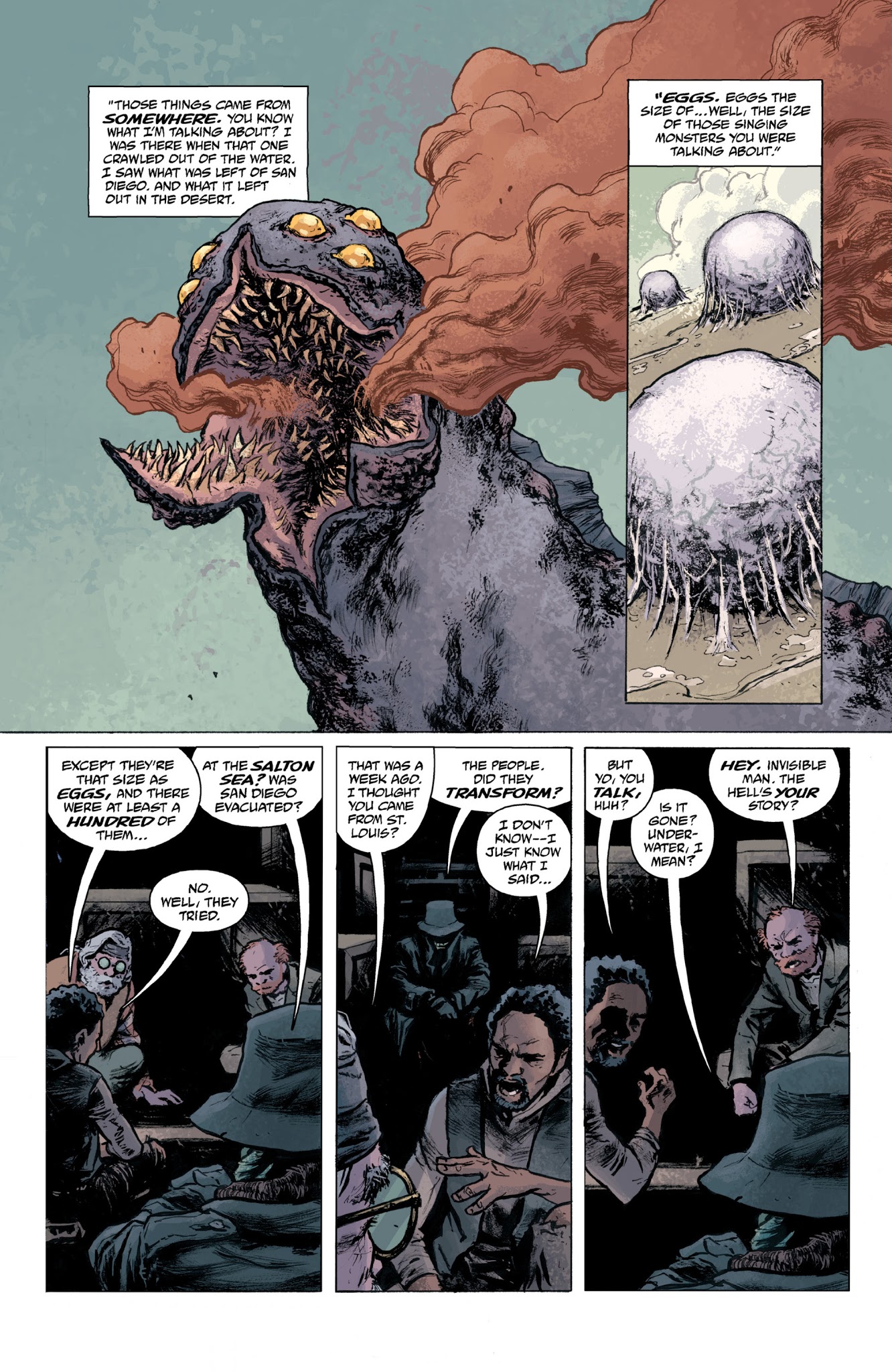 Read online Abe Sapien: Dark and Terrible and The New Race of Man comic -  Issue # TPB - 22