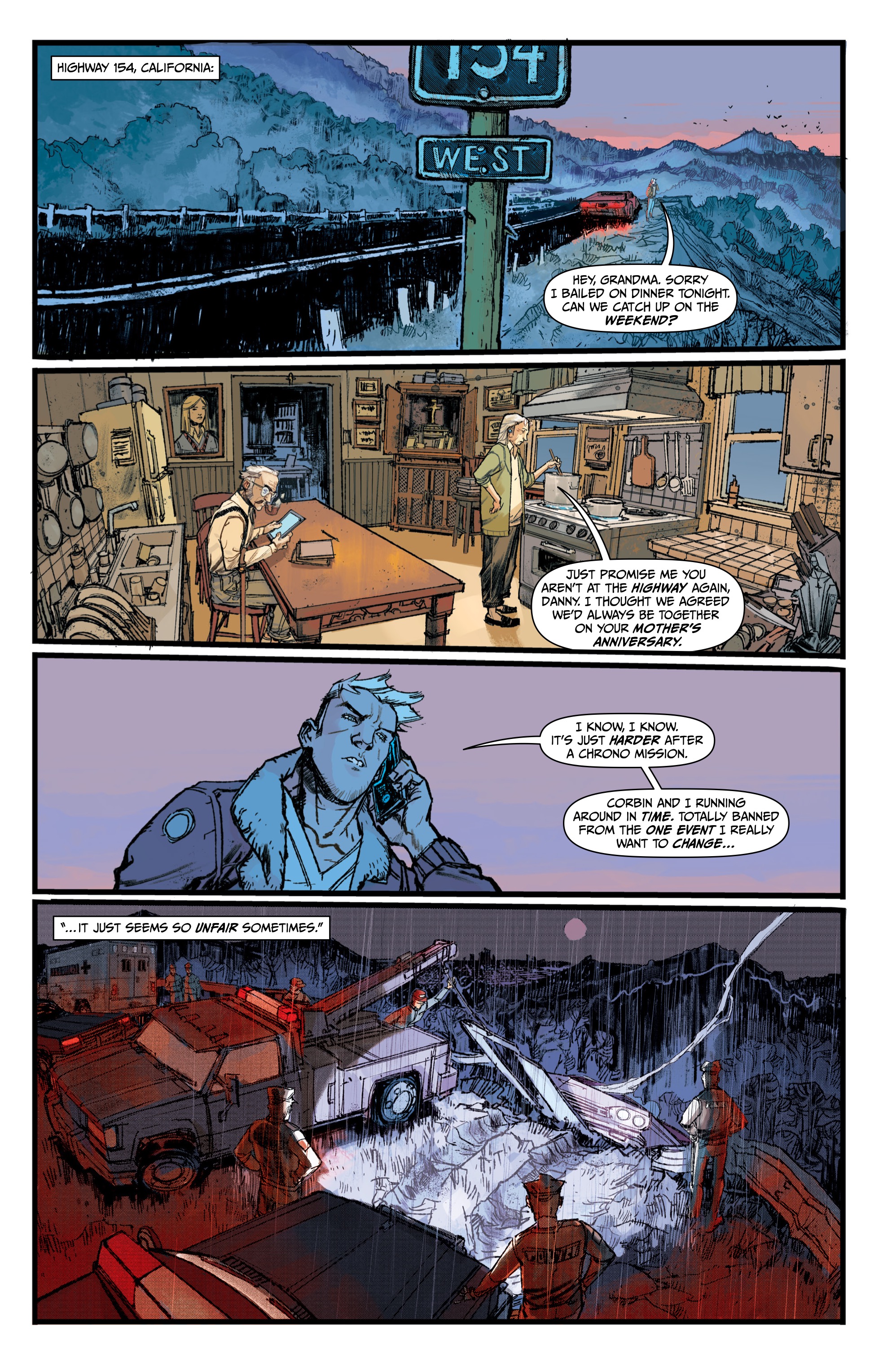 Read online Chrononauts: Futureshock comic -  Issue # _TPB - 21