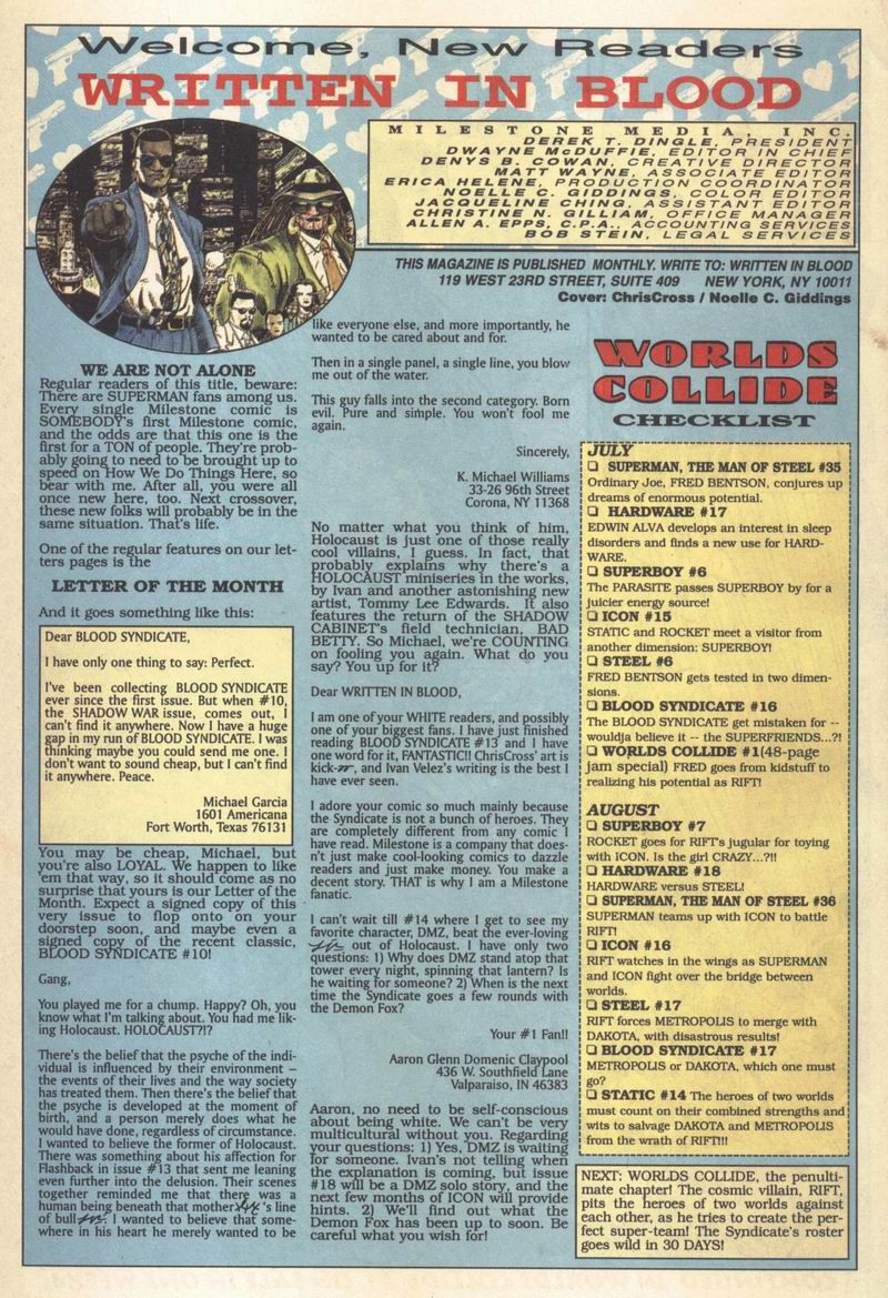 Read online Blood Syndicate comic -  Issue #16 - 24