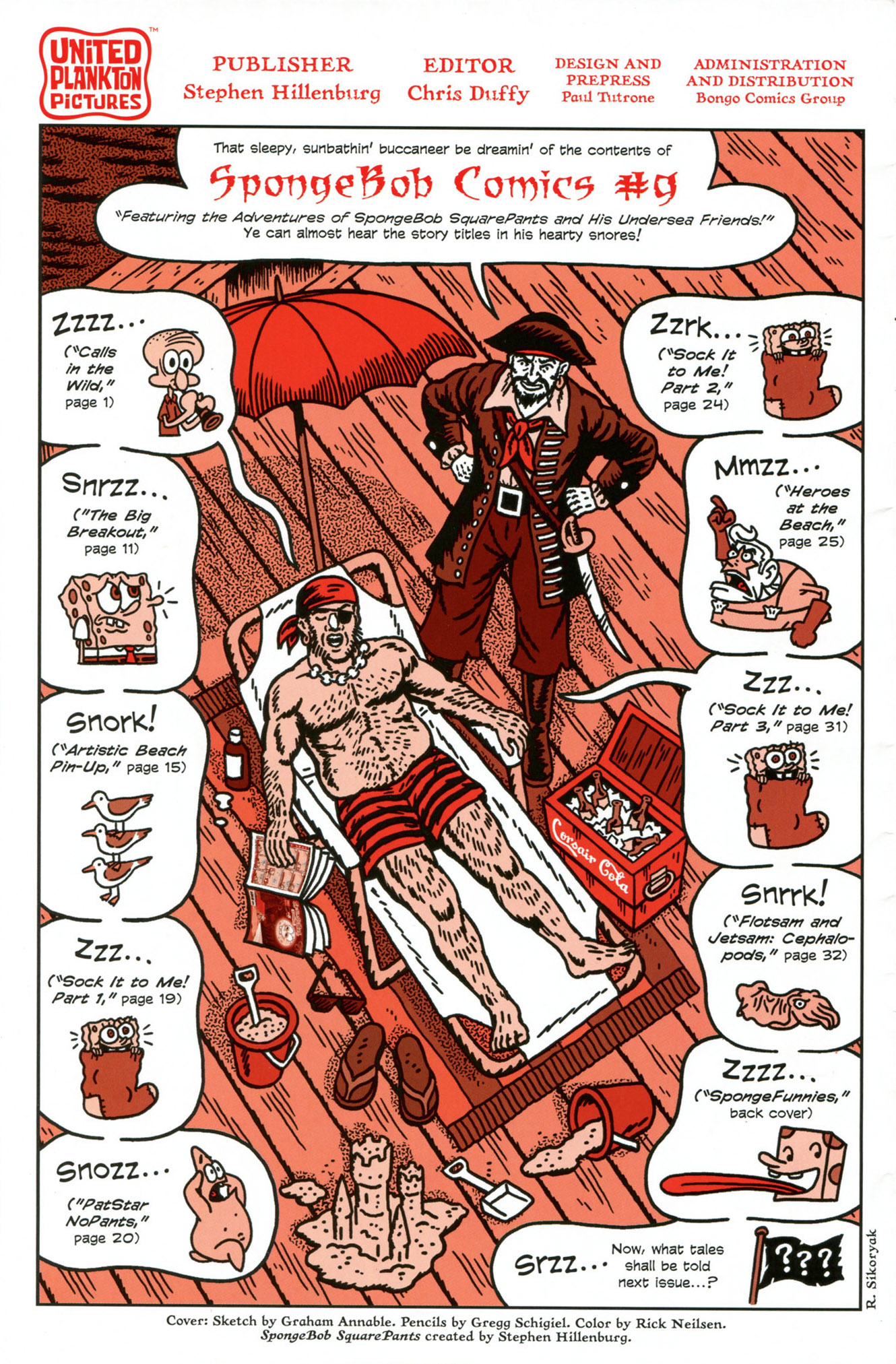 Read online SpongeBob Comics comic -  Issue #9 - 2