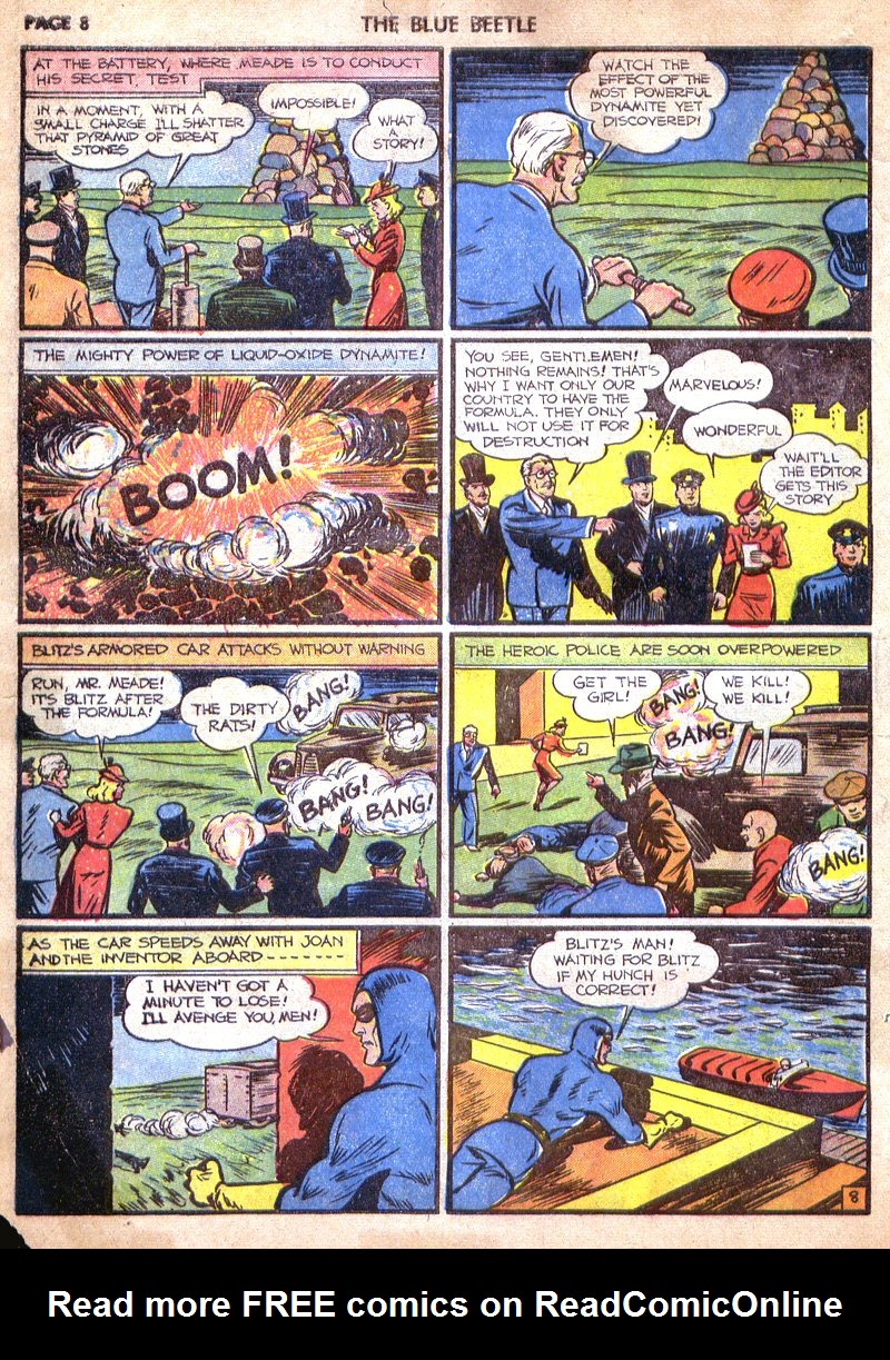 Read online The Blue Beetle comic -  Issue #4 - 9