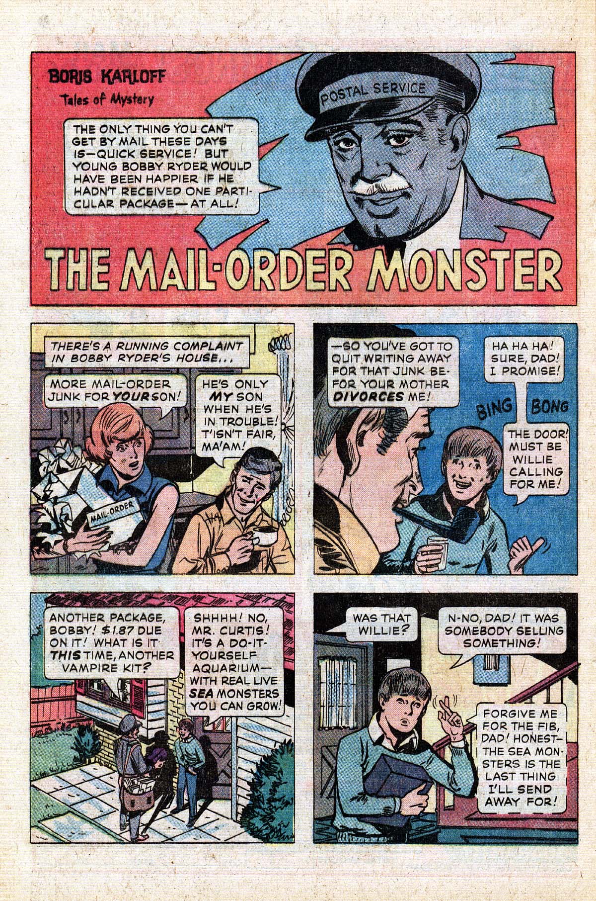 Read online Boris Karloff Tales of Mystery comic -  Issue #65 - 20