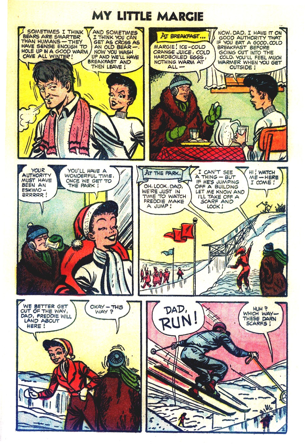 Read online My Little Margie (1954) comic -  Issue #8 - 25