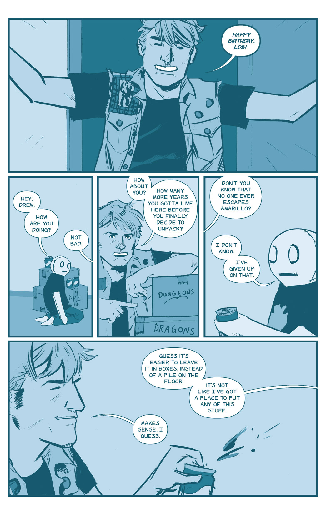 Read online The Li'l Depressed Boy comic -  Issue # TPB 0 - 8