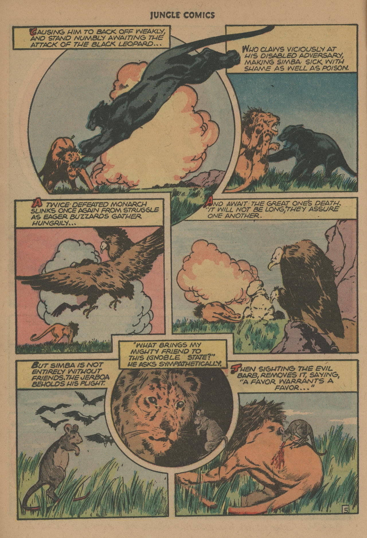 Read online Jungle Comics comic -  Issue #80 - 18