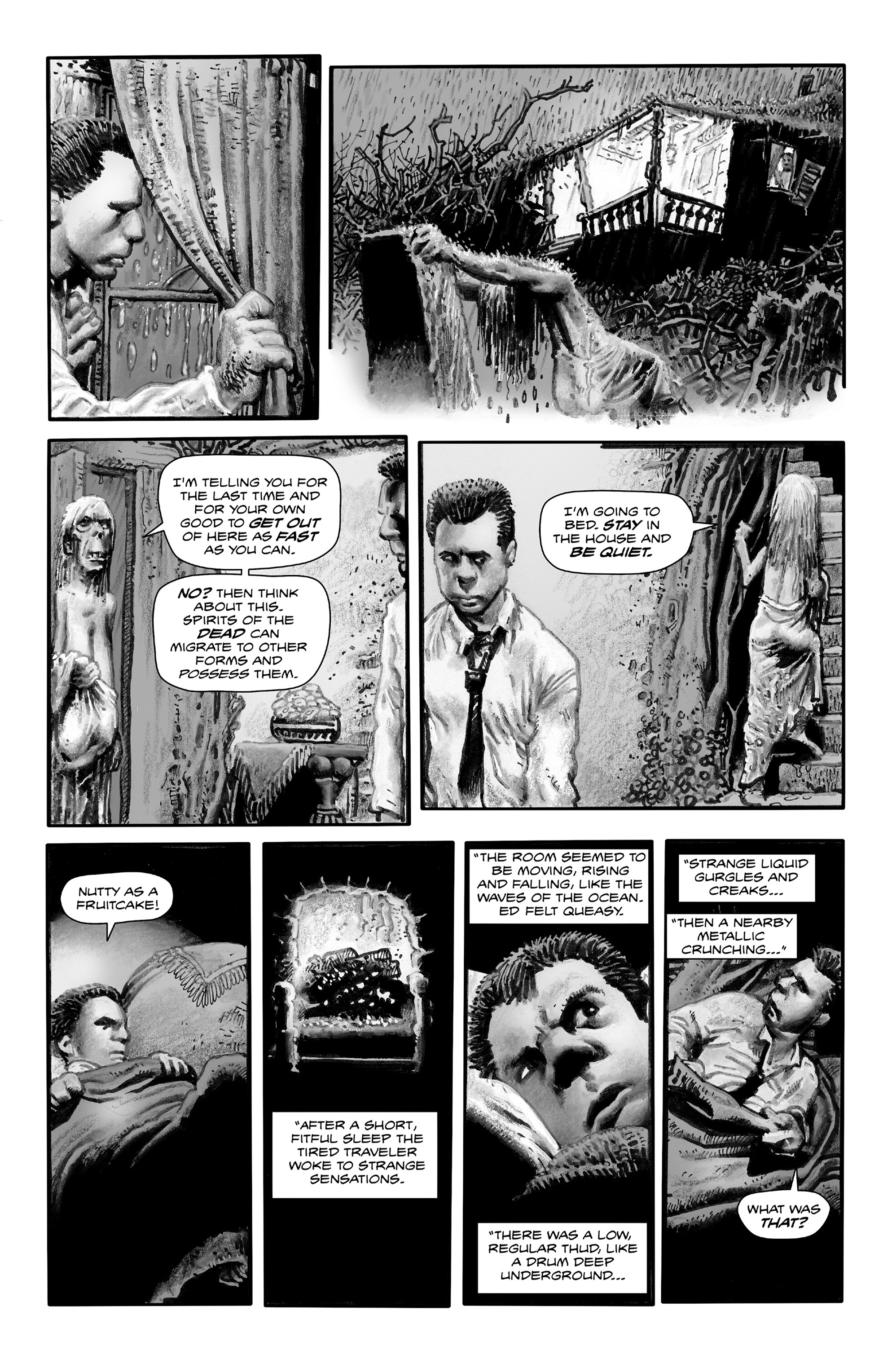 Read online Shadows on the Grave comic -  Issue #5 - 7