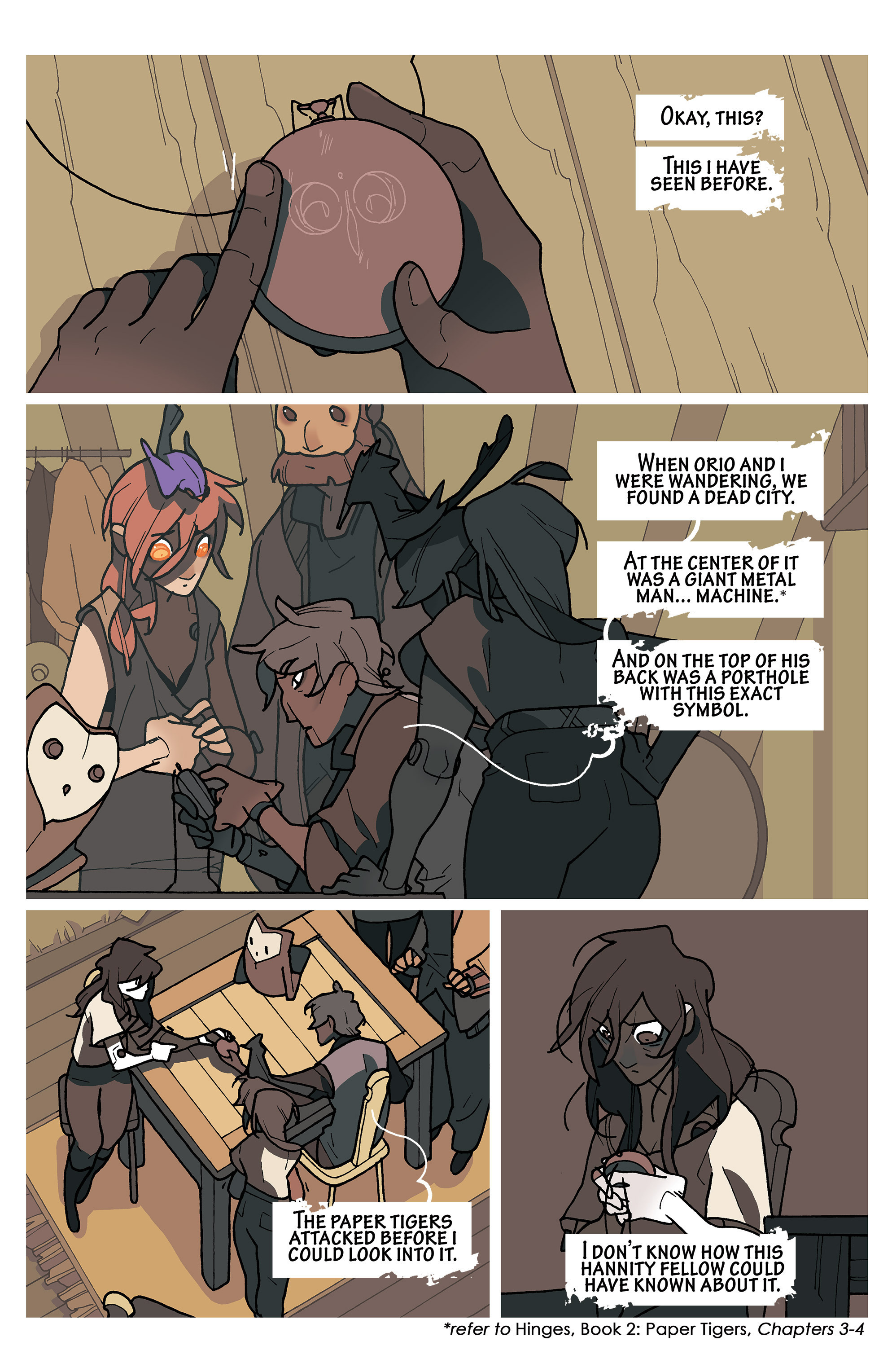Read online Hinges: Mechanical Men comic -  Issue # TPB (Part 1) - 34