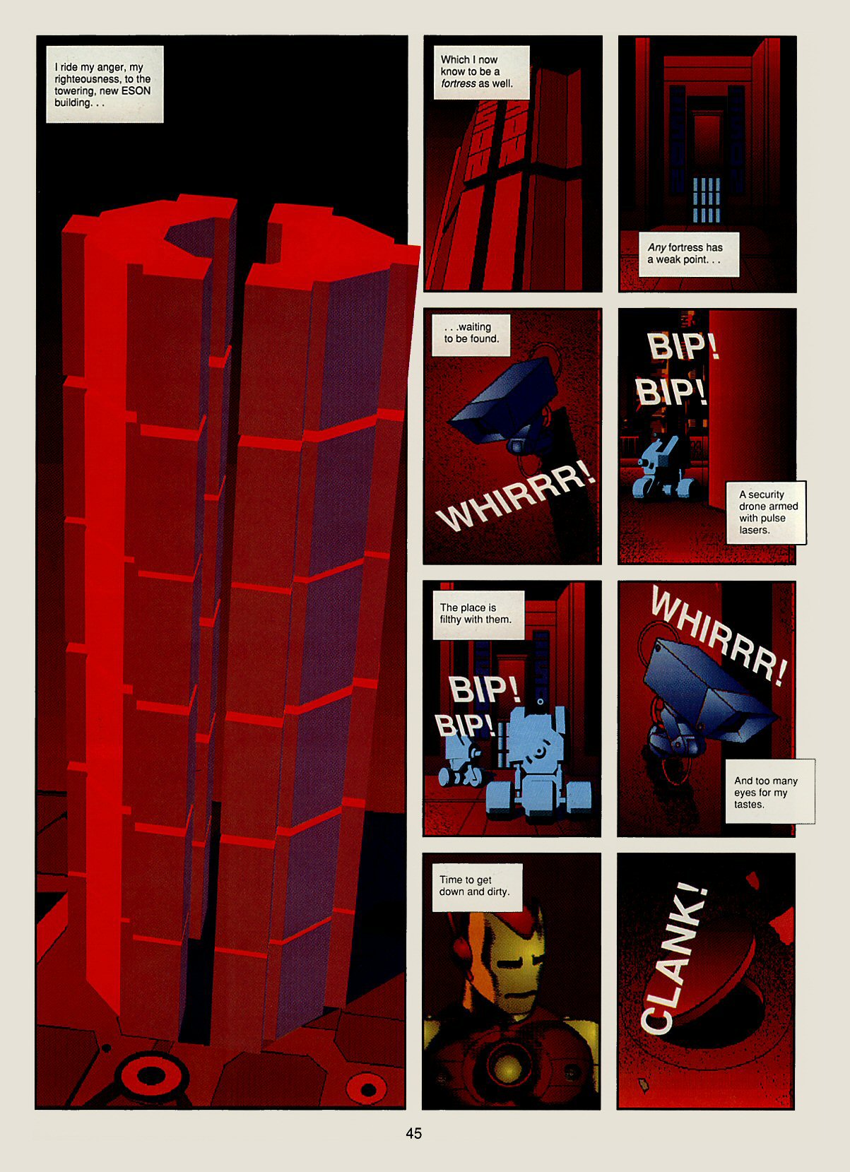 Read online Marvel Graphic Novel comic -  Issue #33 - Iron Man - Crash - 46