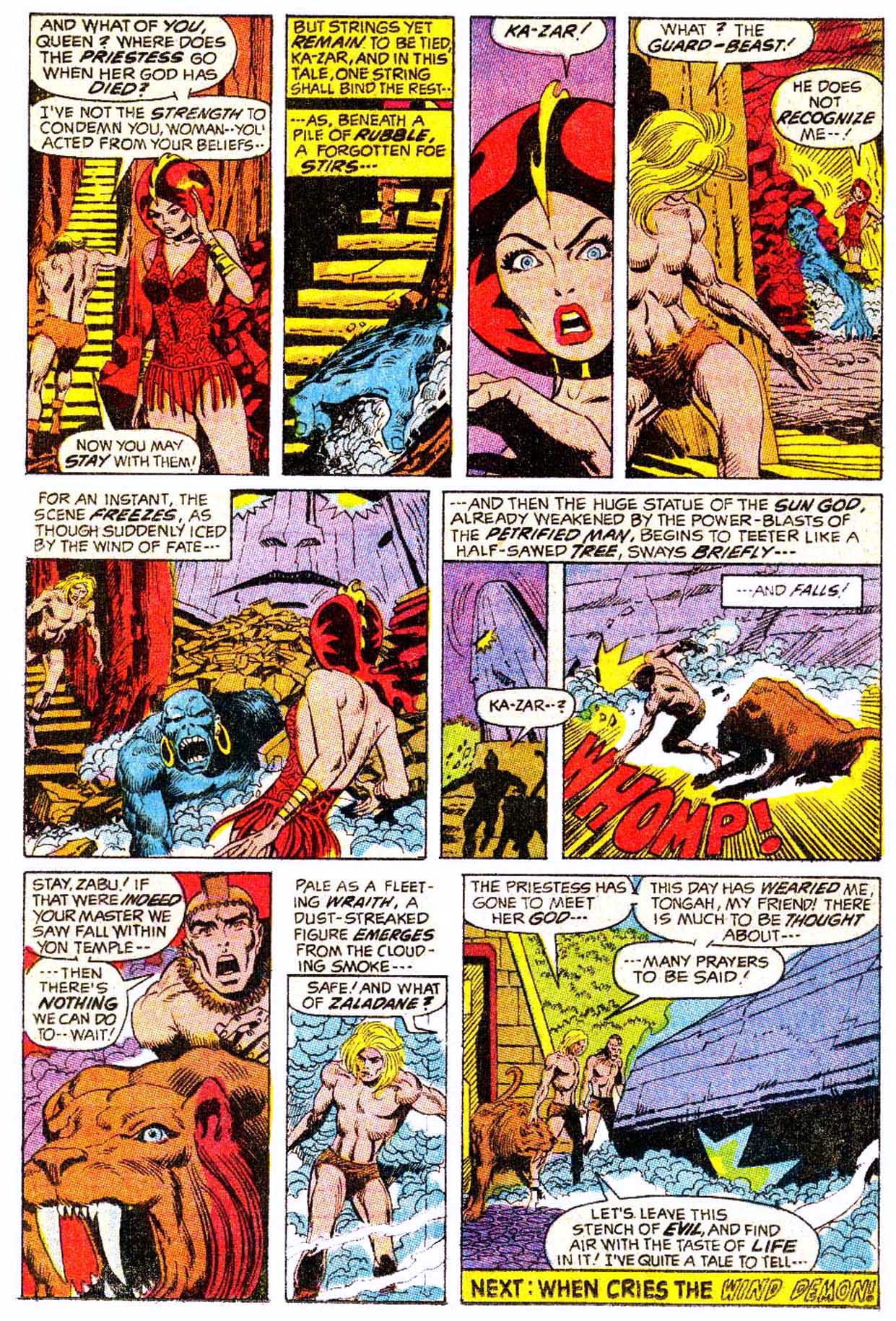 Read online Astonishing Tales (1970) comic -  Issue #5 - 21