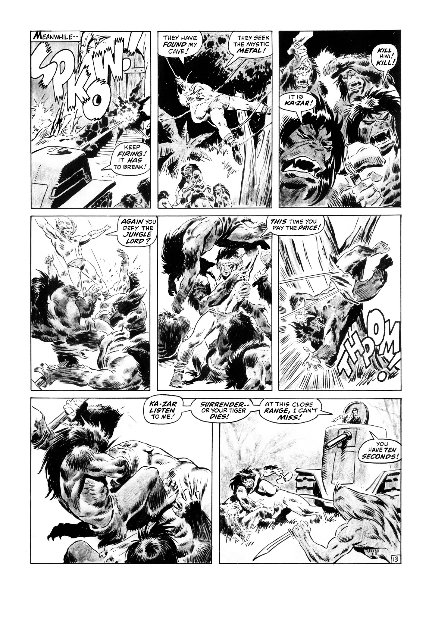 Read online Marvel Masterworks: Ka-Zar comic -  Issue # TPB 1 - 103