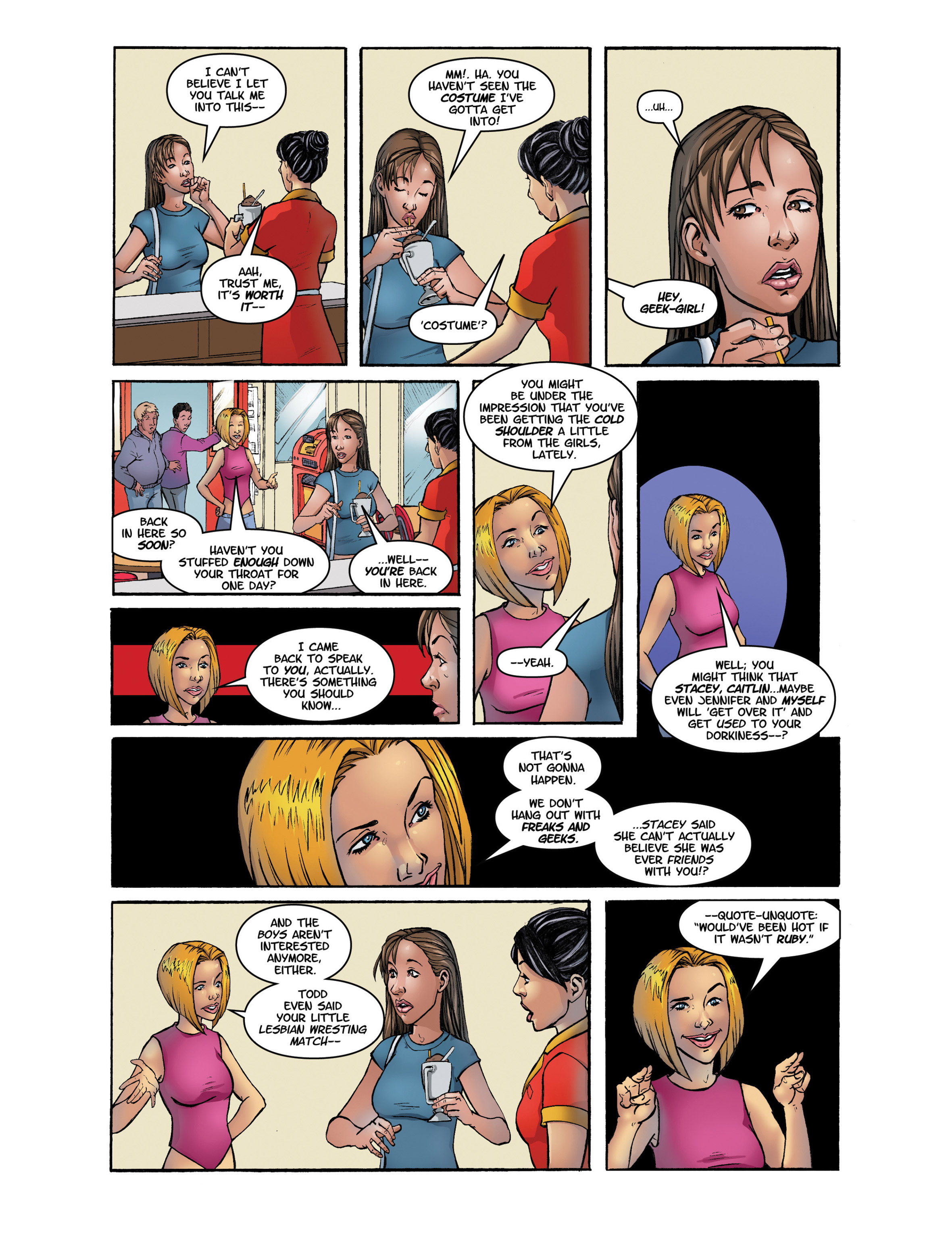 Read online Geek-Girl comic -  Issue #3 - 17