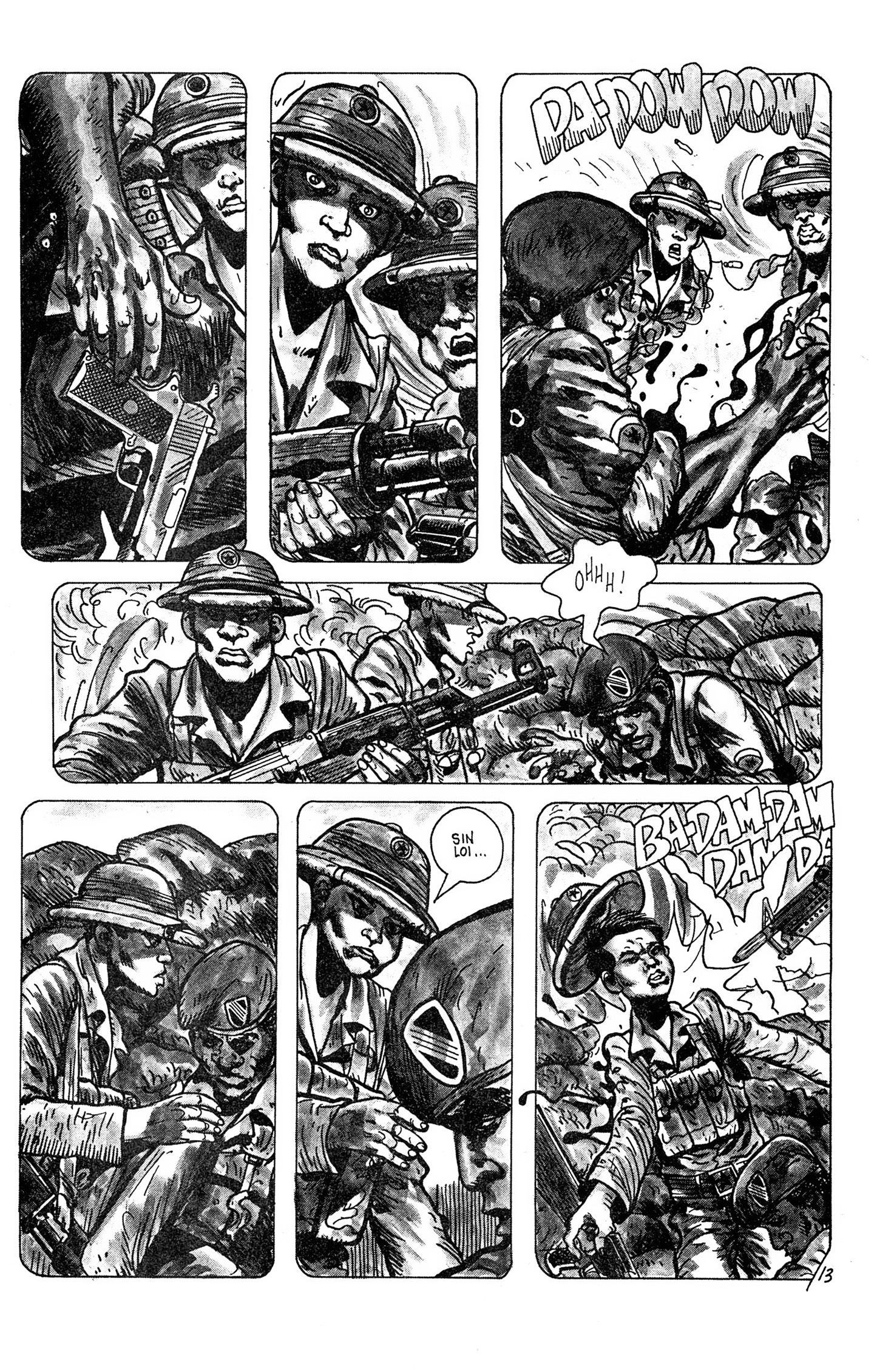 Read online Fire Team comic -  Issue #2 - 17